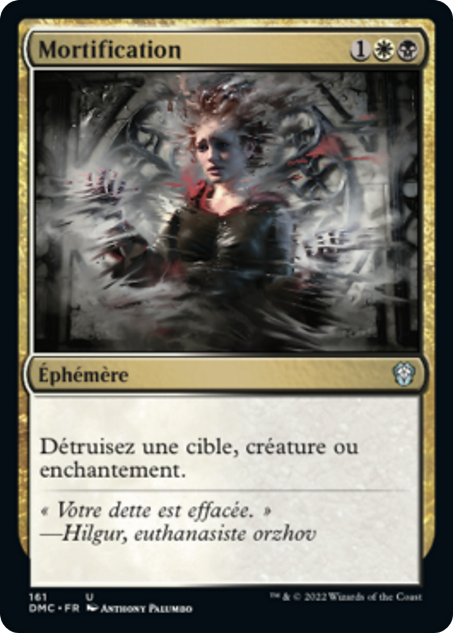 Mortification — Dominaria United Commander — Magic: The Gathering