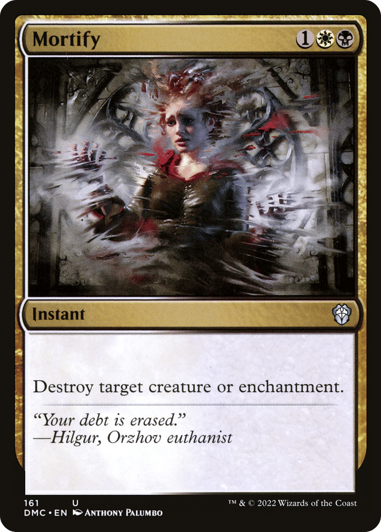 Mortify — Dominaria United Commander — Magic: The Gathering