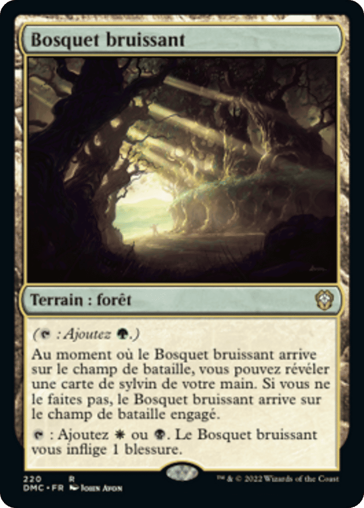 Bosquet bruissant — Dominaria United Commander — Magic: The Gathering