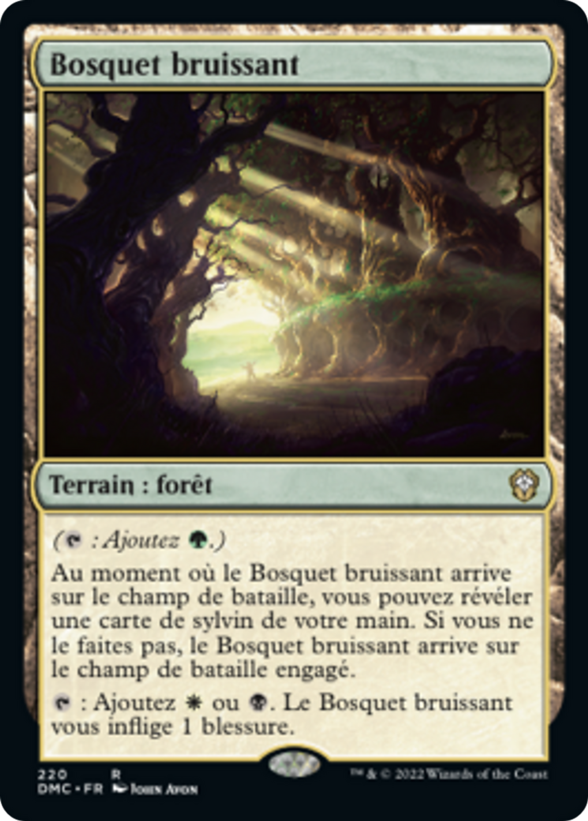 Bosquet bruissant — Dominaria United Commander — Magic: The Gathering
