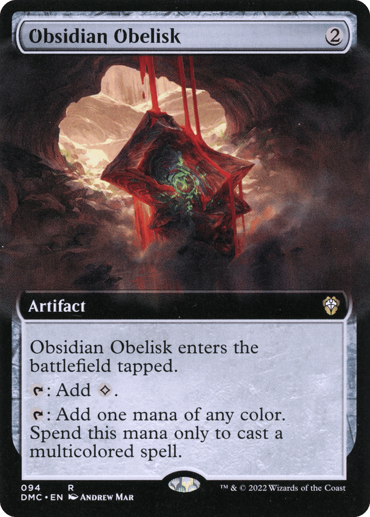 Obsidian Obelisk — Dominaria United Commander — Magic: The Gathering