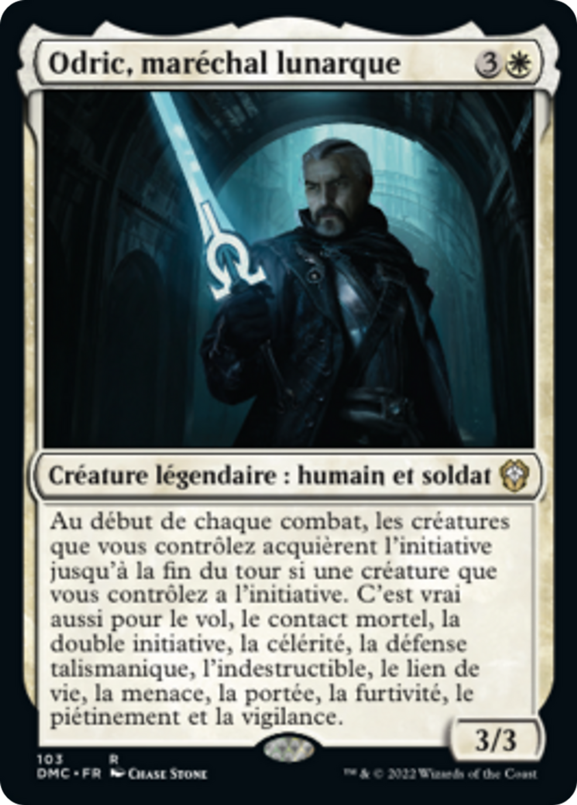 Odric, maréchal lunarque — Dominaria United Commander — Magic: The Gathering