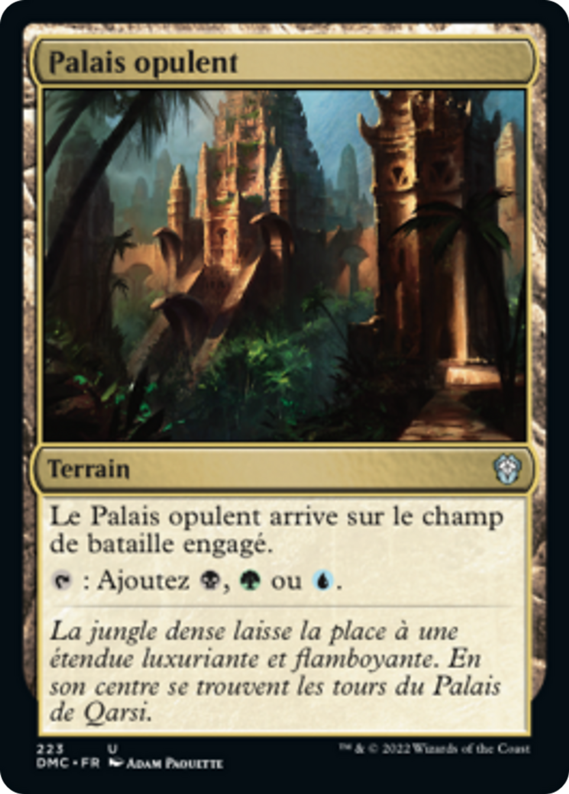 Palais opulent — Dominaria United Commander — Magic: The Gathering