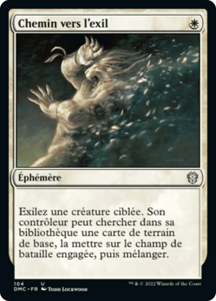 Chemin vers l'exil — Dominaria United Commander — Magic: The Gathering