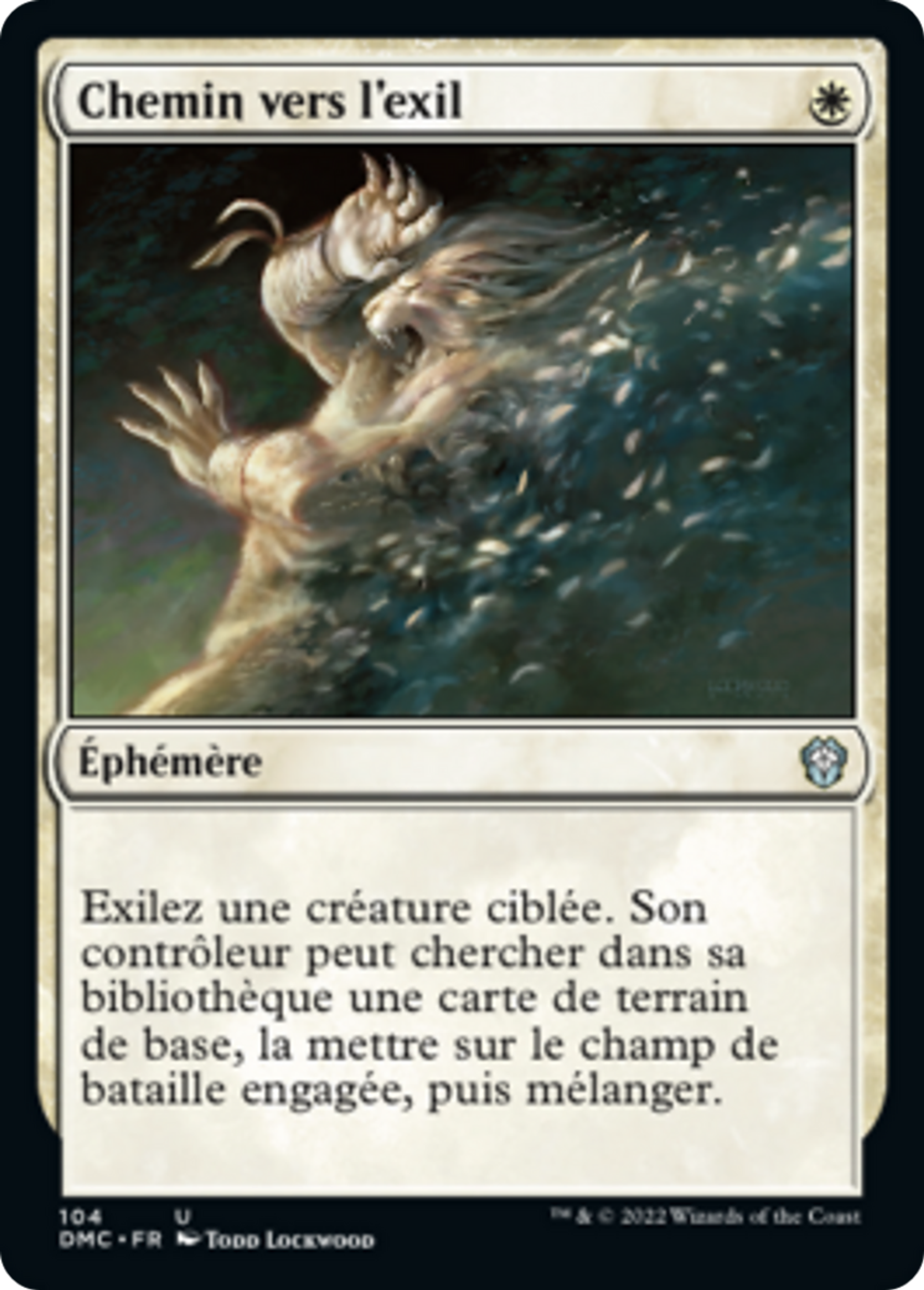 Chemin vers l'exil — Dominaria United Commander — Magic: The Gathering