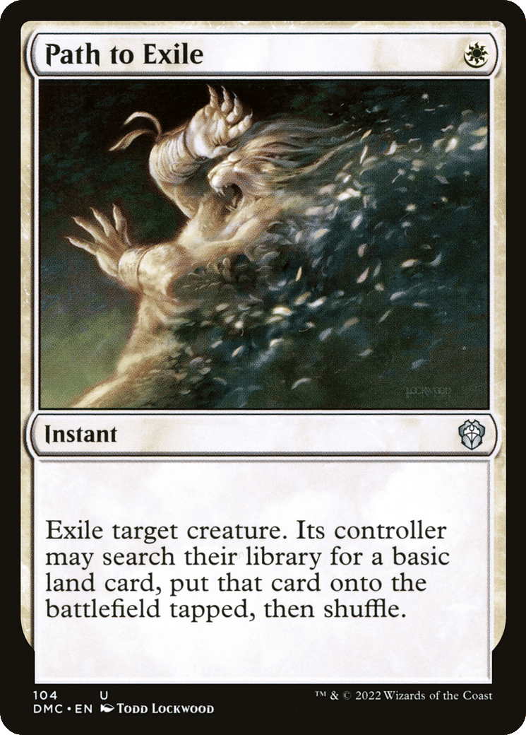 Path to Exile — Dominaria United Commander — Magic: The Gathering
