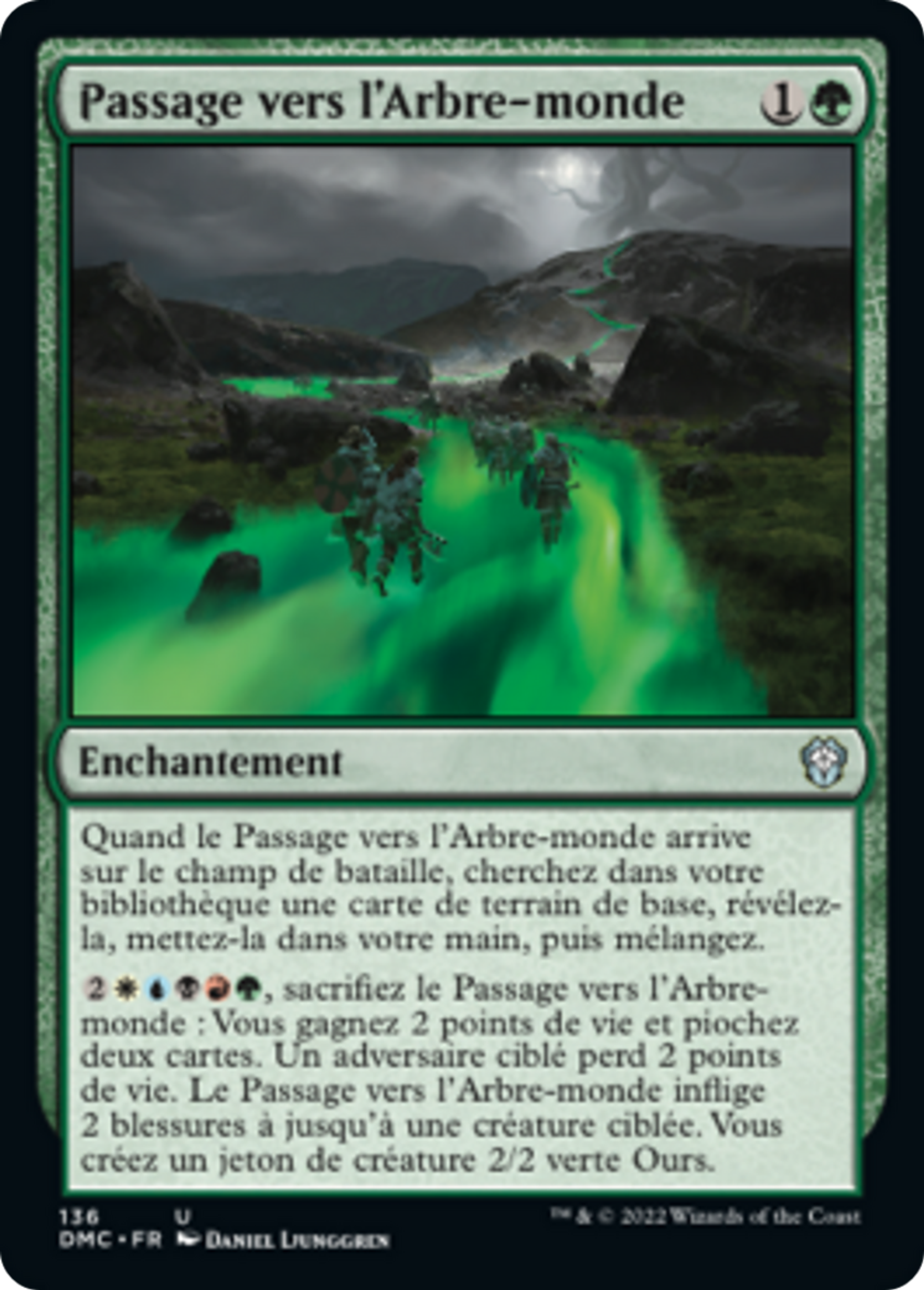 Passage vers l'Arbre-monde — Dominaria United Commander — Magic: The Gathering