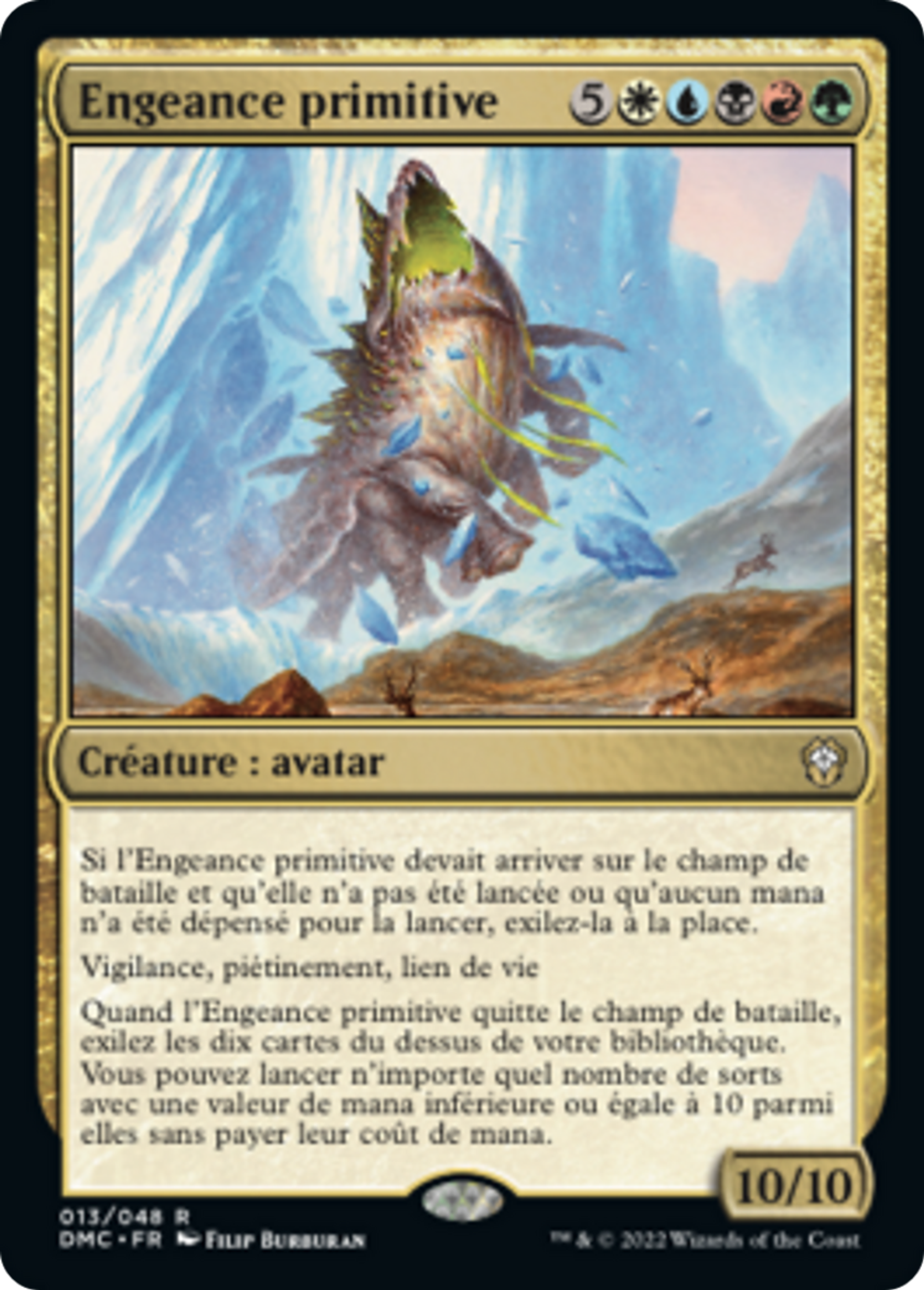 Engeance primitive — Dominaria United Commander — Magic: The Gathering
