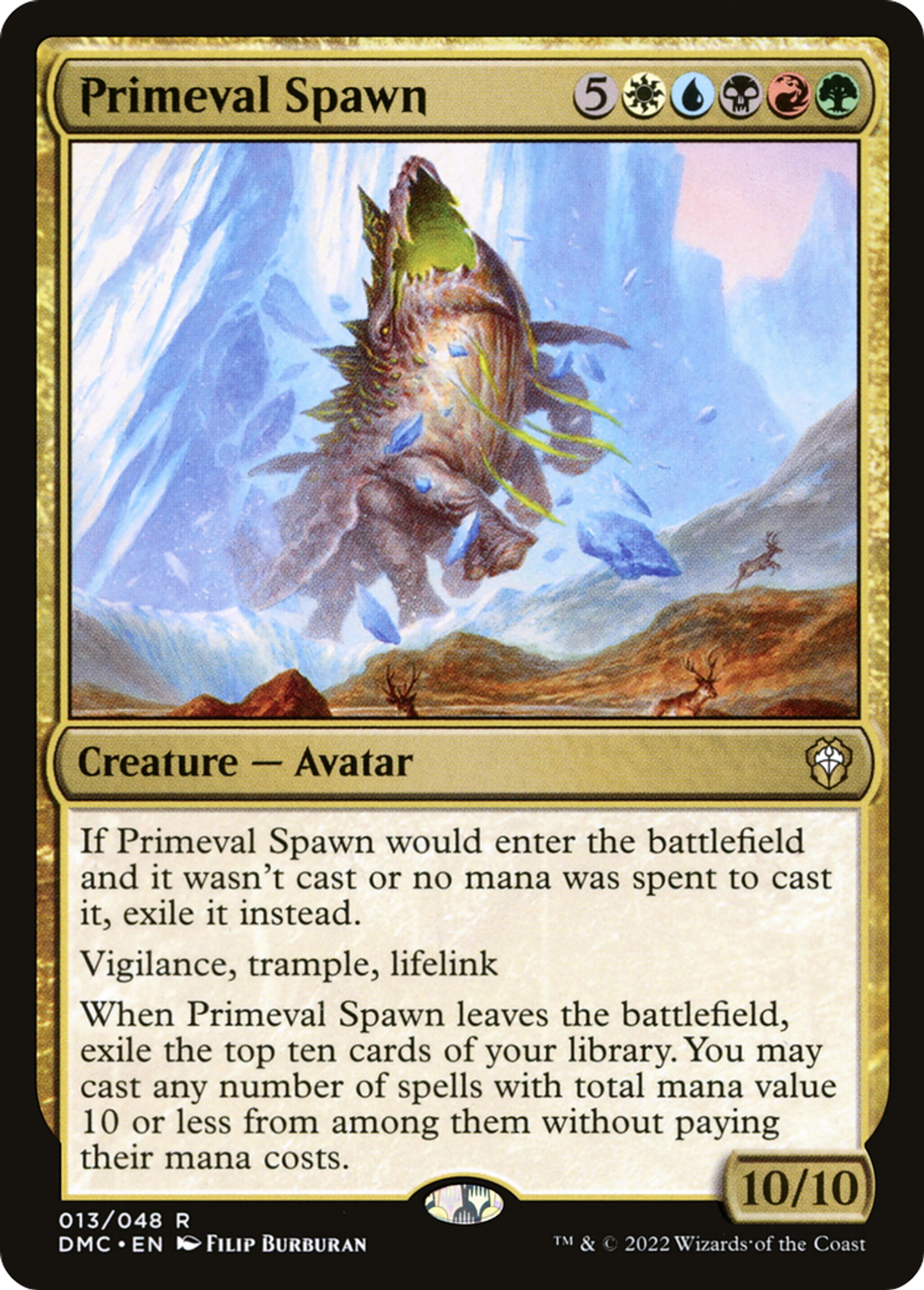 Primeval Spawn — Dominaria United Commander — Magic: The Gathering
