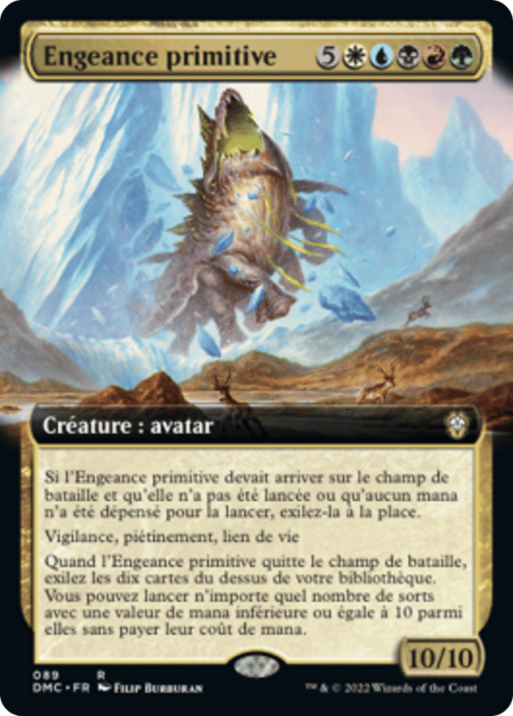 Engeance primitive — Dominaria United Commander — Magic: The Gathering