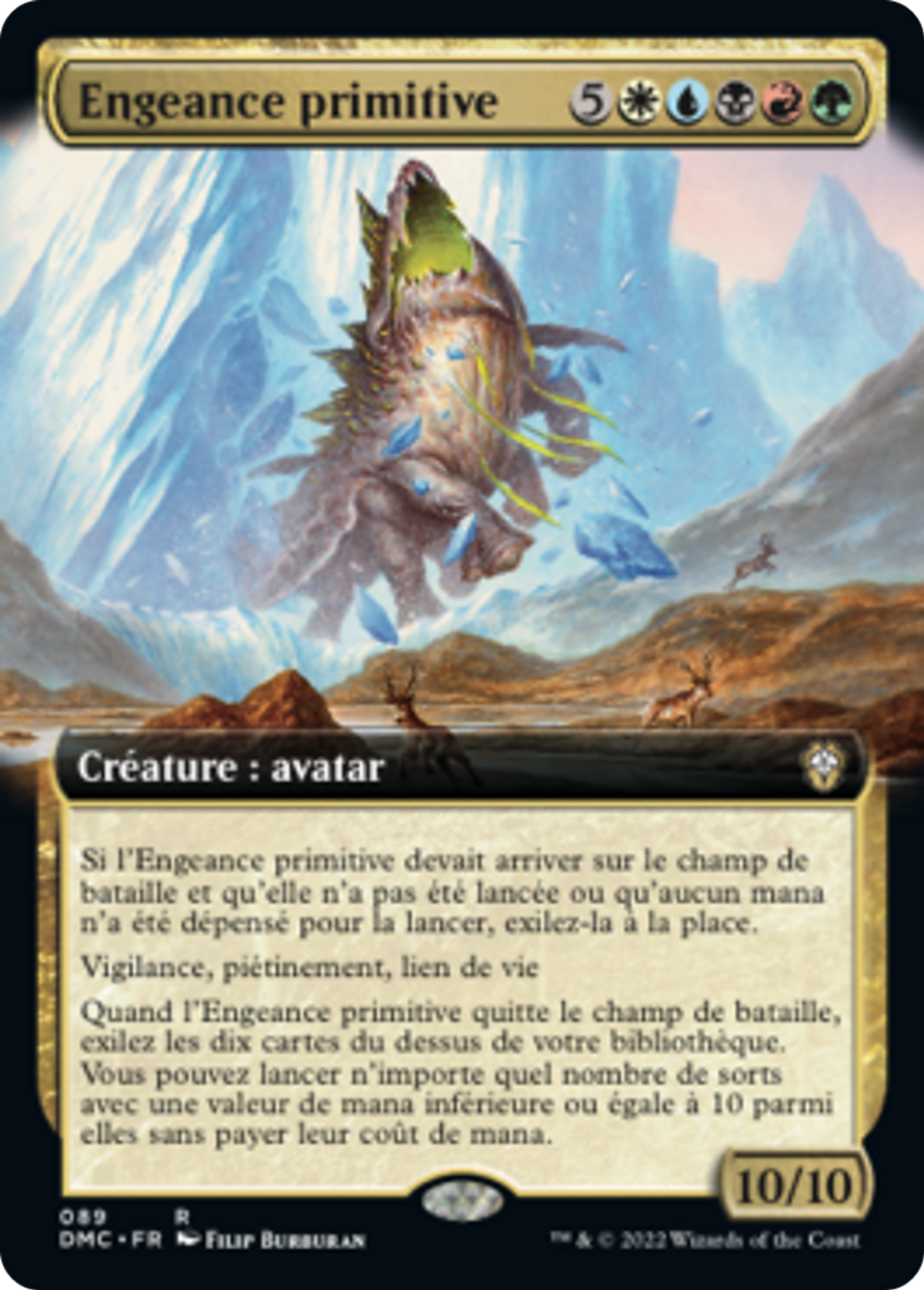 Engeance primitive — Dominaria United Commander — Magic: The Gathering
