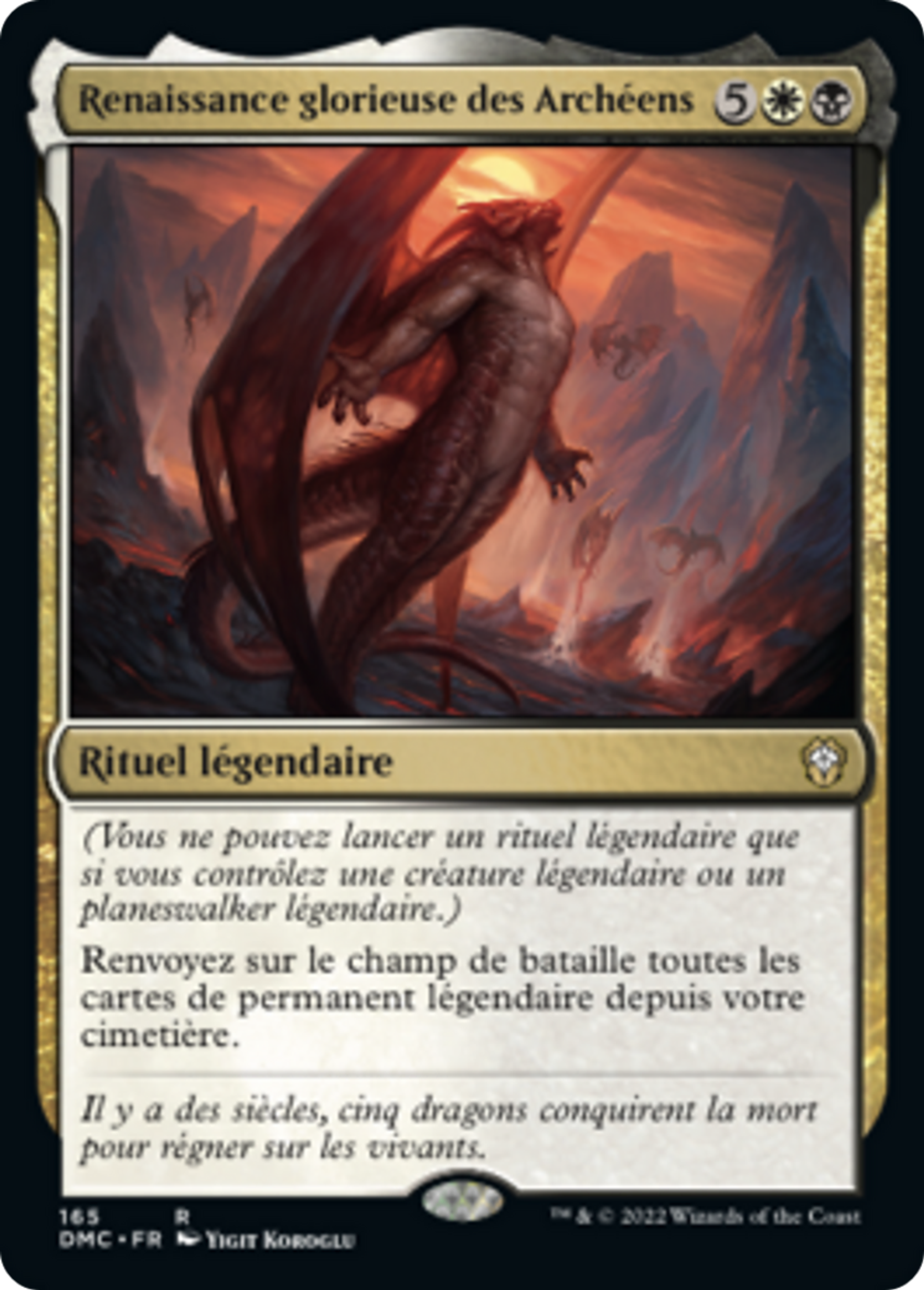 Renaissance glorieuse des Archéens — Dominaria United Commander — Magic: The Gathering