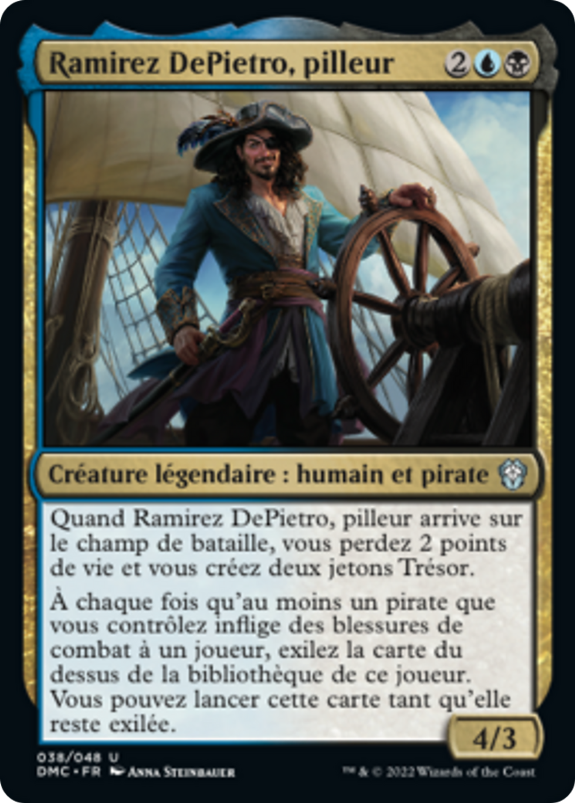 Ramirez DePietro, pilleur — Dominaria United Commander — Magic: The Gathering