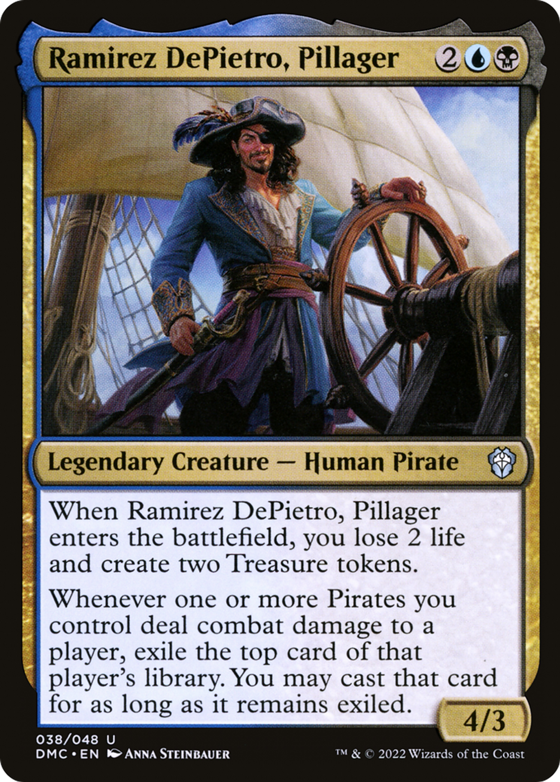 Ramirez DePietro, Pillager — Dominaria United Commander — Magic: The Gathering