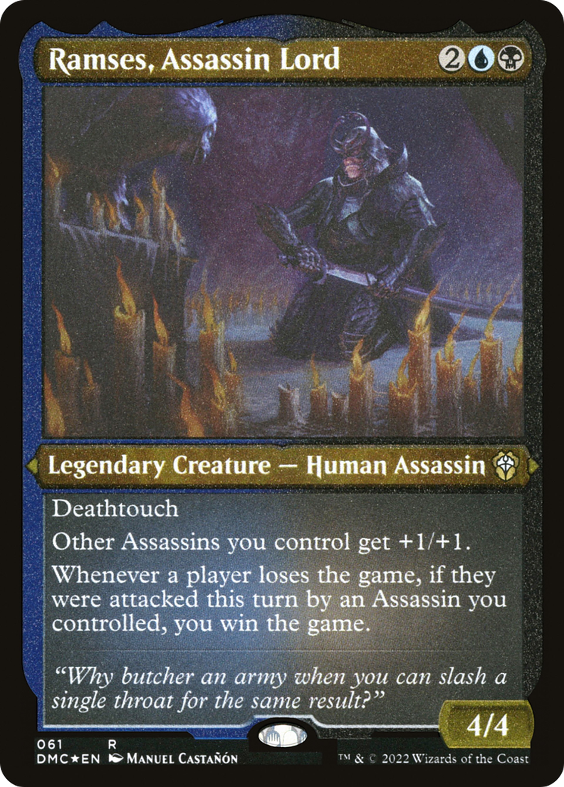 Ramses, Assassin Lord — Dominaria United Commander — Magic: The Gathering