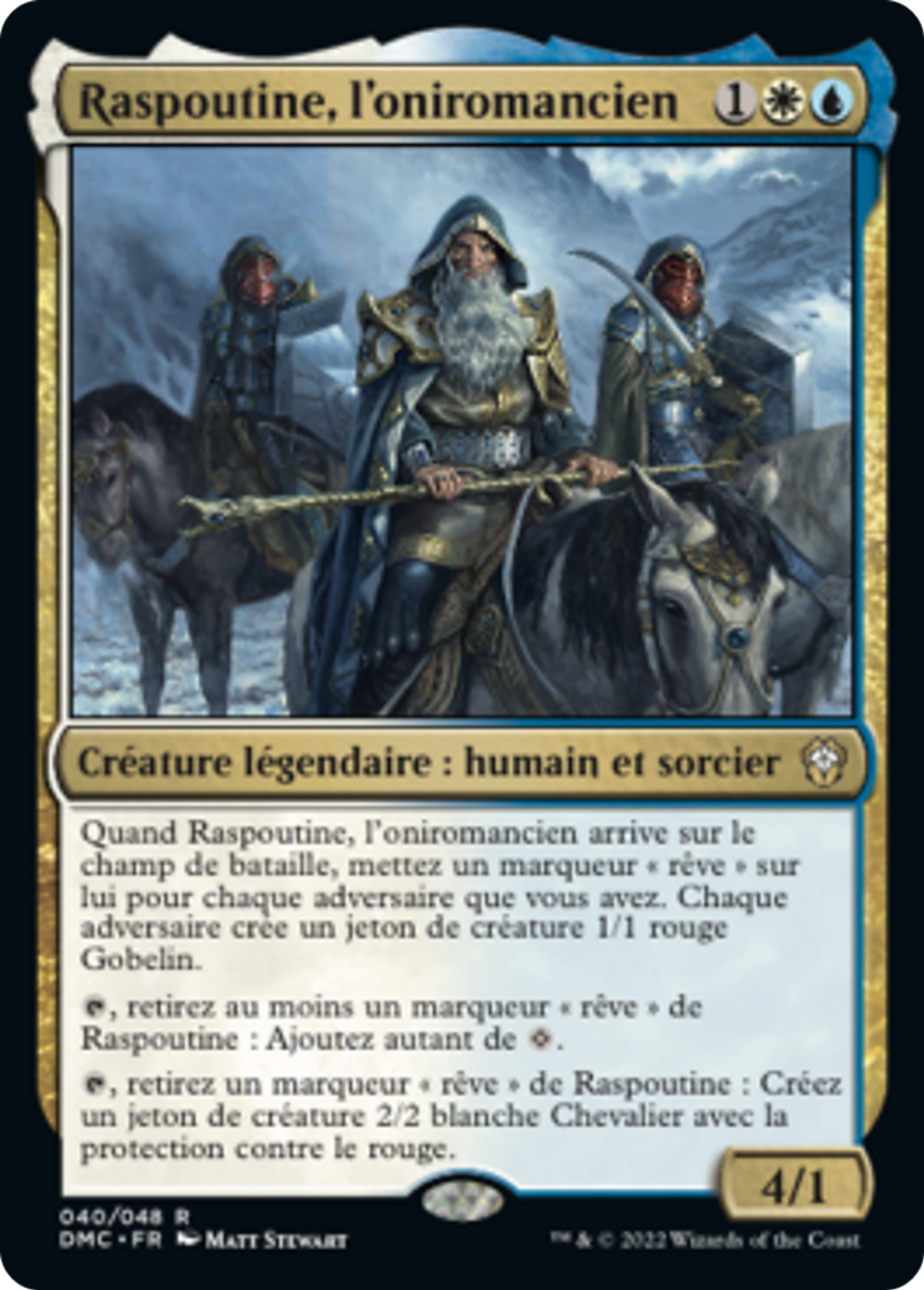 Raspoutine, l'oniromancien — Dominaria United Commander — Magic: The Gathering