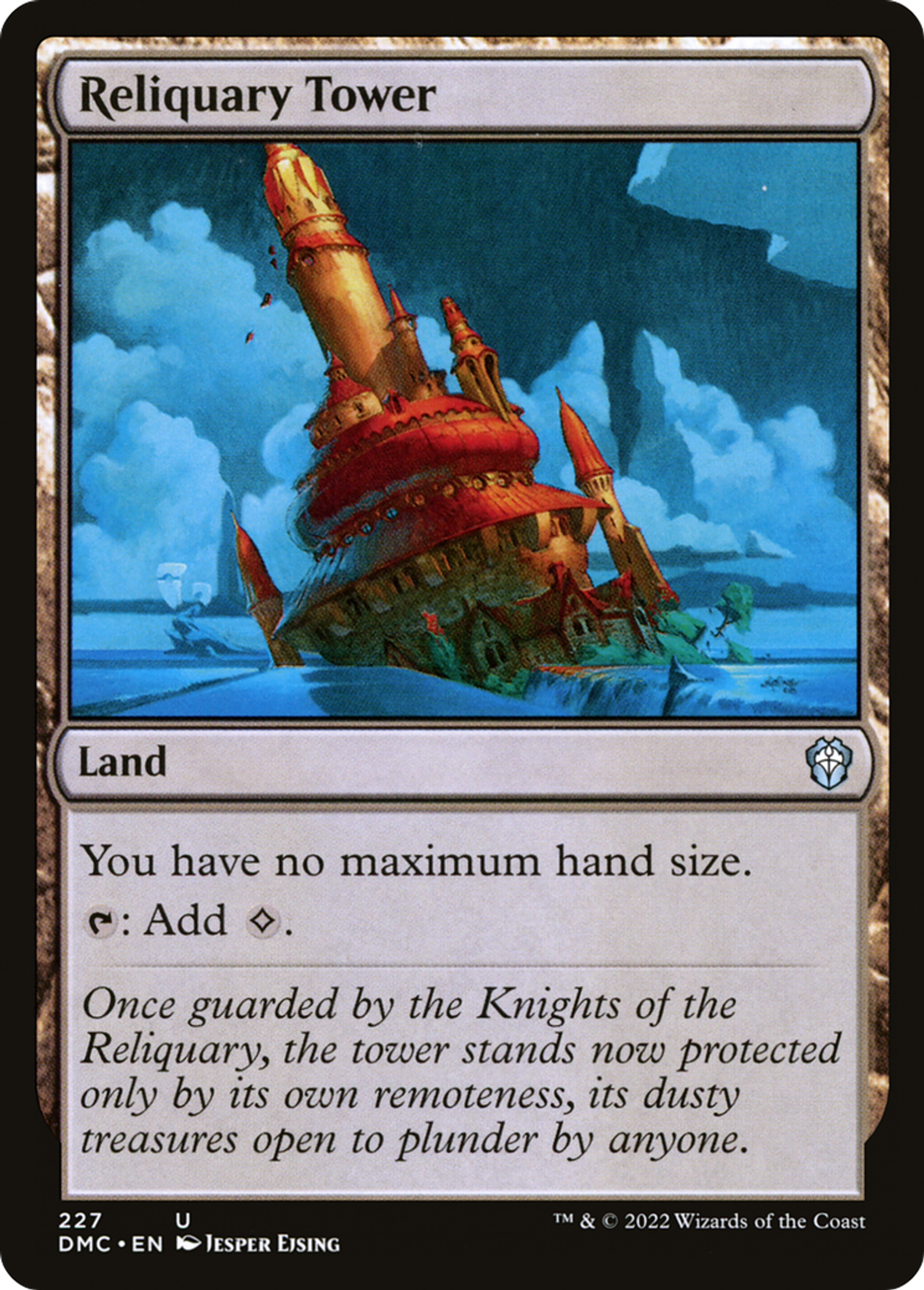 Reliquary Tower — Dominaria United Commander — Magic: The Gathering