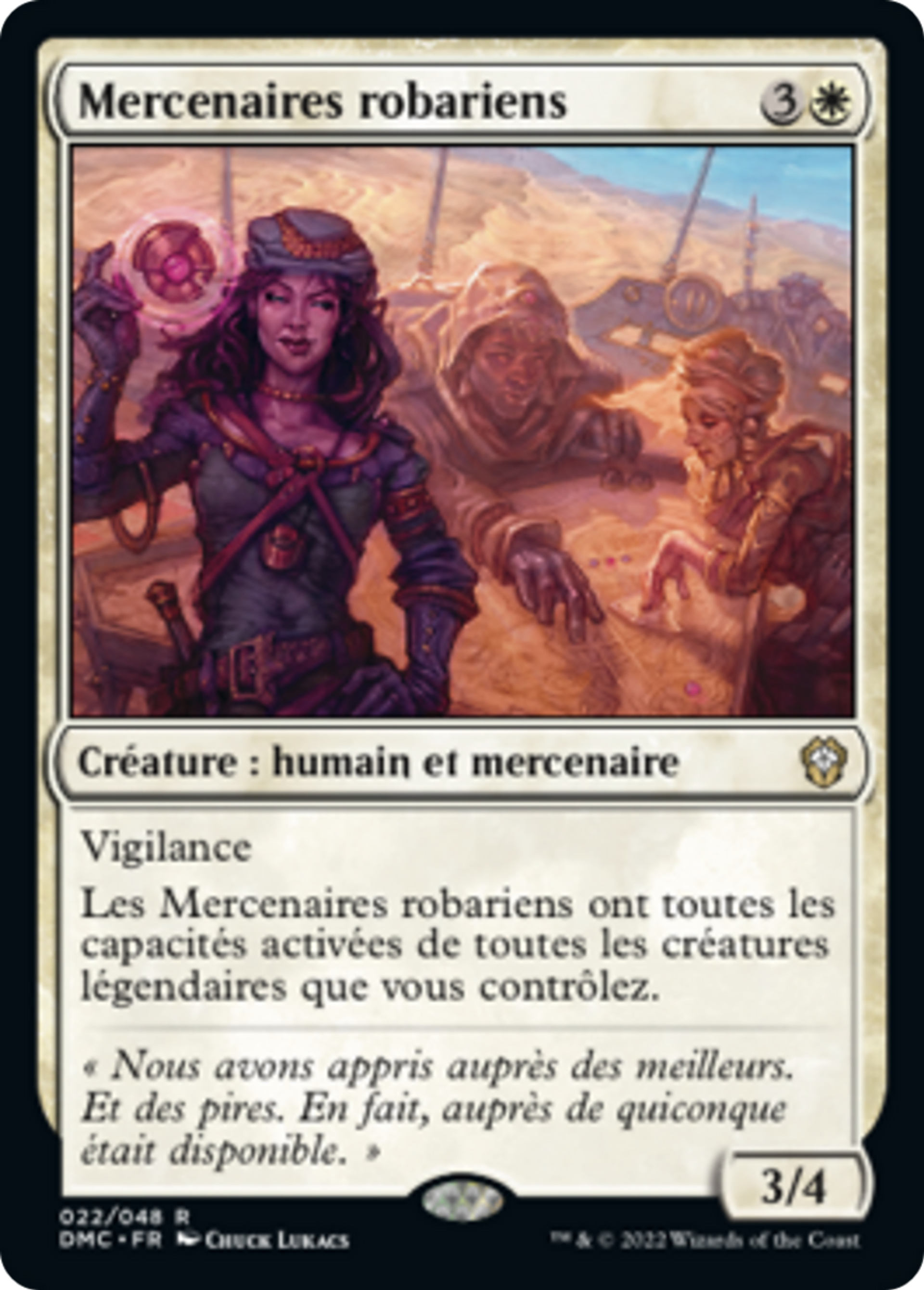 Mercenaires robariens — Dominaria United Commander — Magic: The Gathering