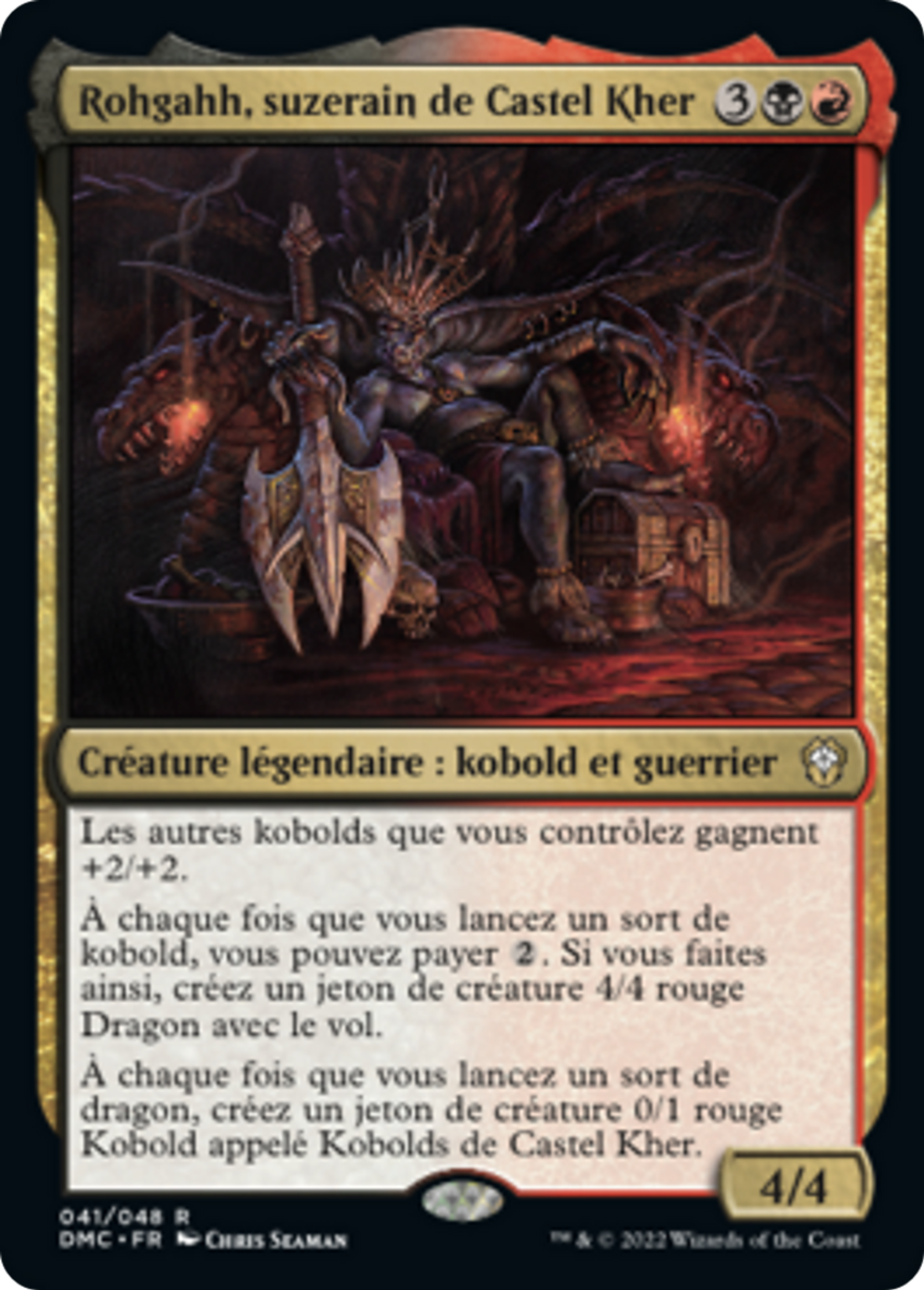 Rohgahh, suzerain de Castel Kher — Dominaria United Commander — Magic: The Gathering