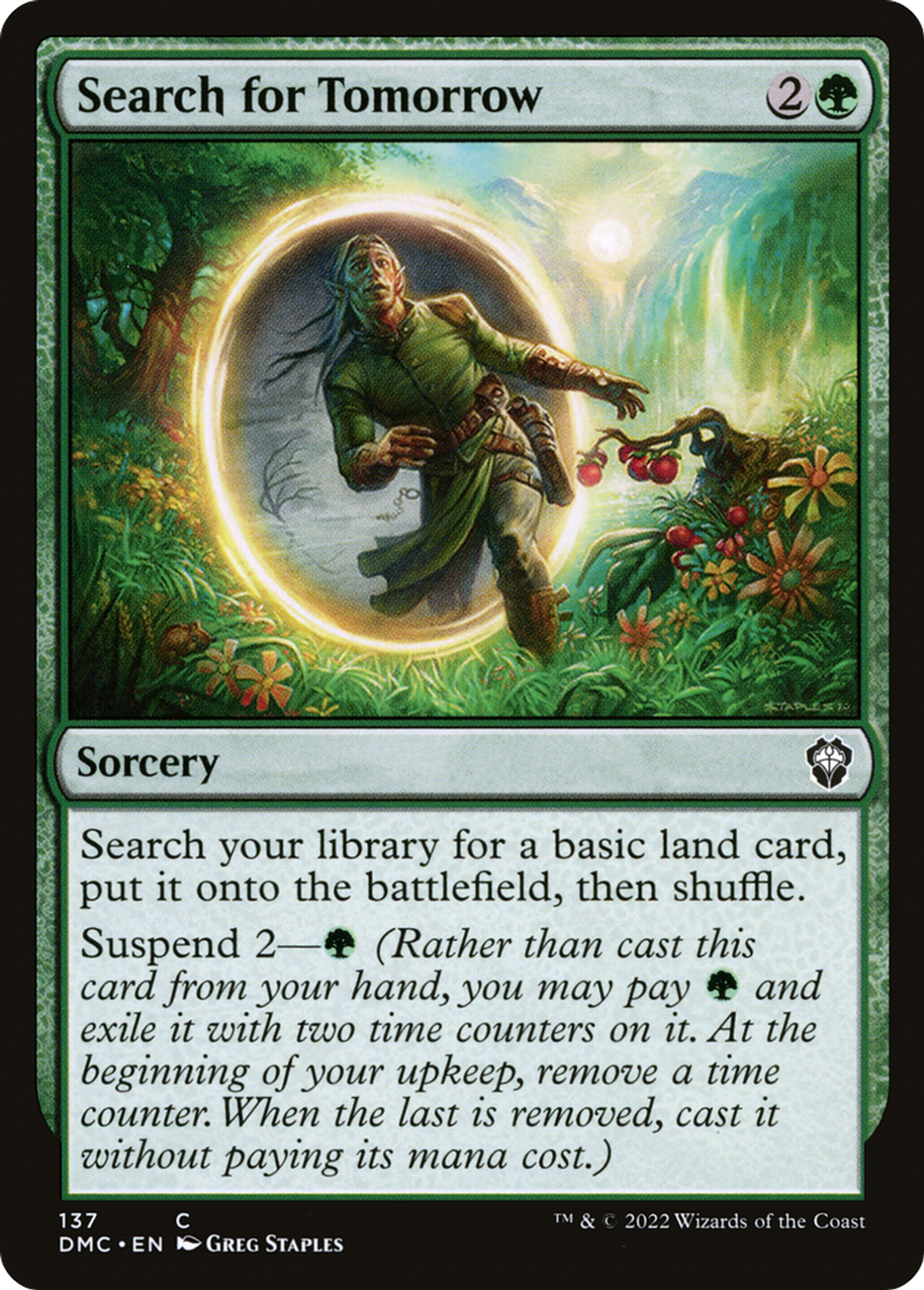 Search for Tomorrow — Dominaria United Commander — Magic: The Gathering