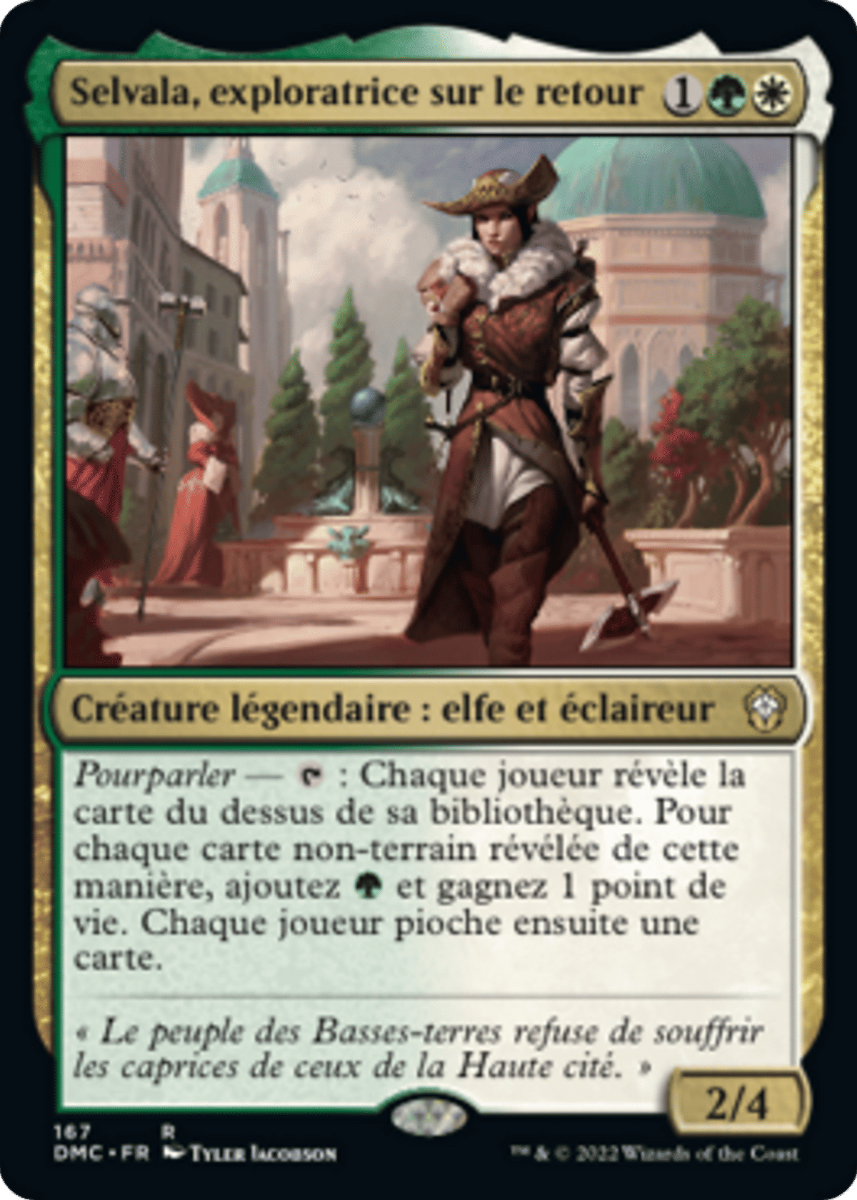Selvala, exploratrice sur le retour from Dominaria United Commander - Magic: The Gathering