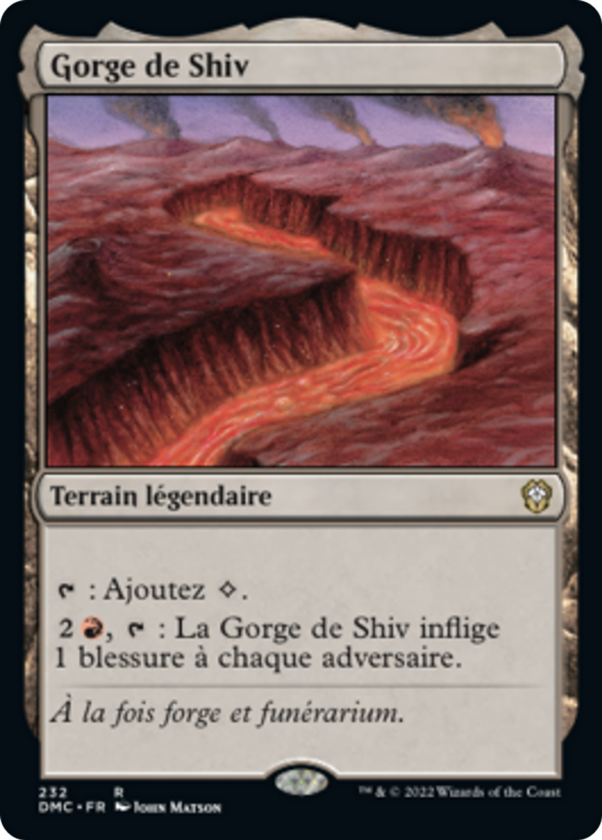 Gorge de Shiv — Dominaria United Commander — Magic: The Gathering
