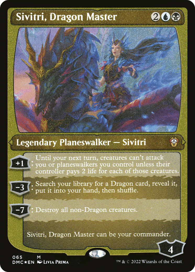 Sivitri, Dragon Master — Dominaria United Commander — Magic: The Gathering