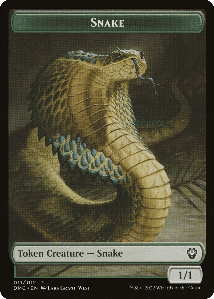 Snake — Dominaria United Commander — Magic: The Gathering
