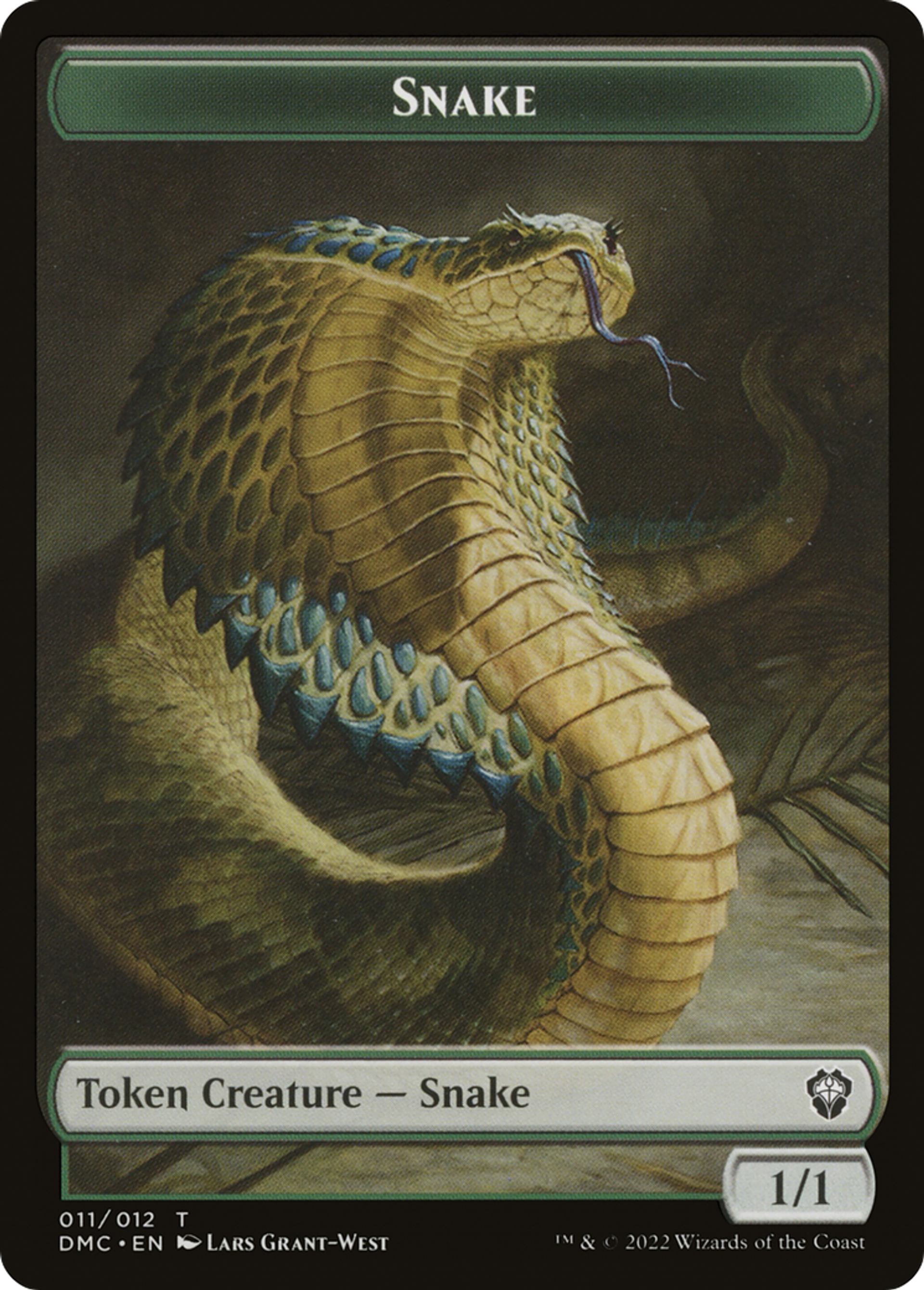 Snake — Dominaria United Commander — Magic: The Gathering