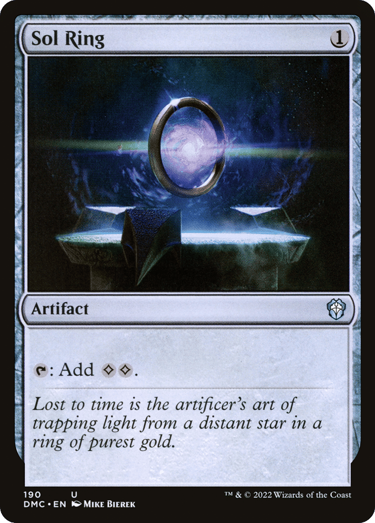 Sol Ring — Dominaria United Commander — Magic: The Gathering