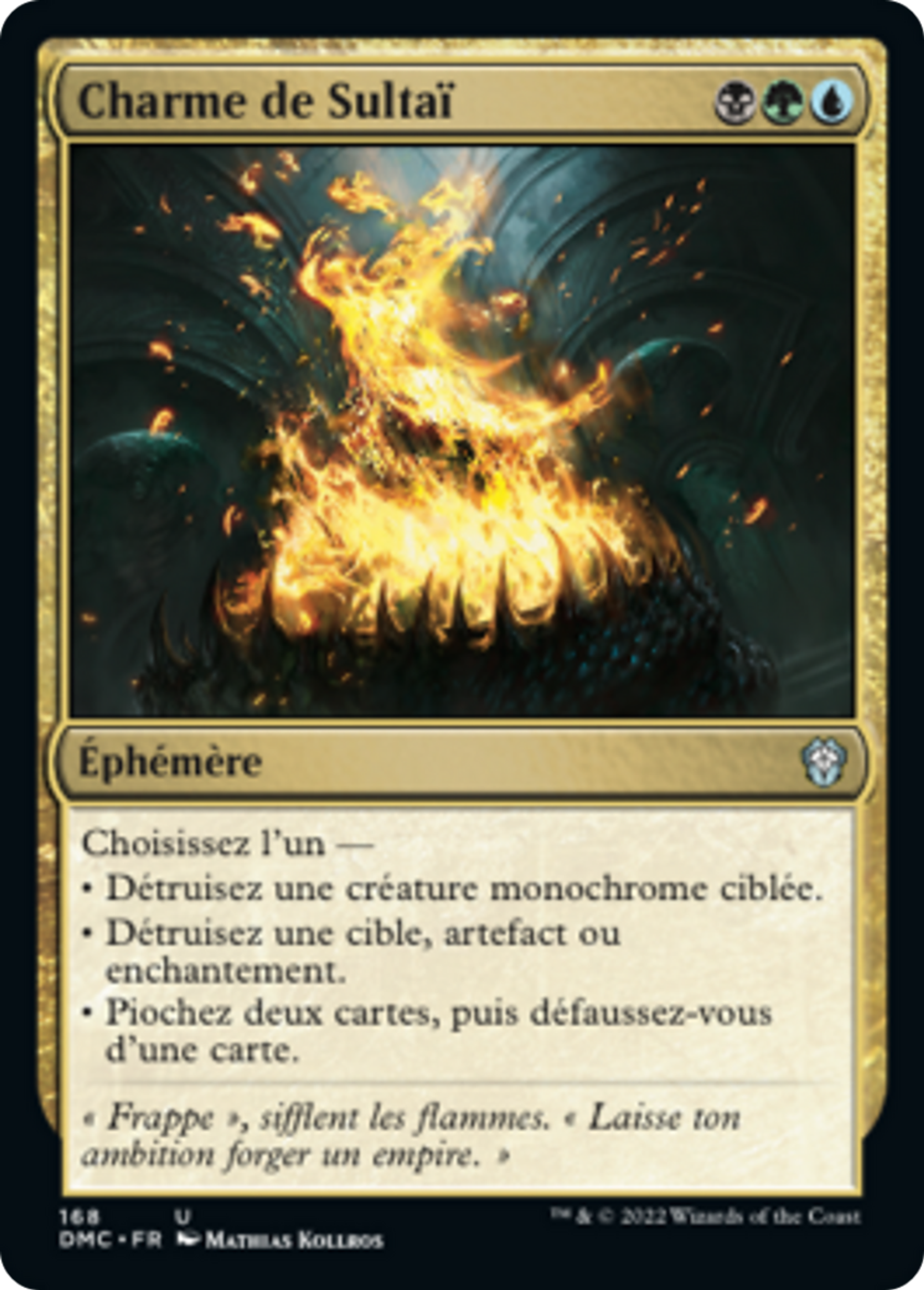 Charme de Sultaï — Dominaria United Commander — Magic: The Gathering