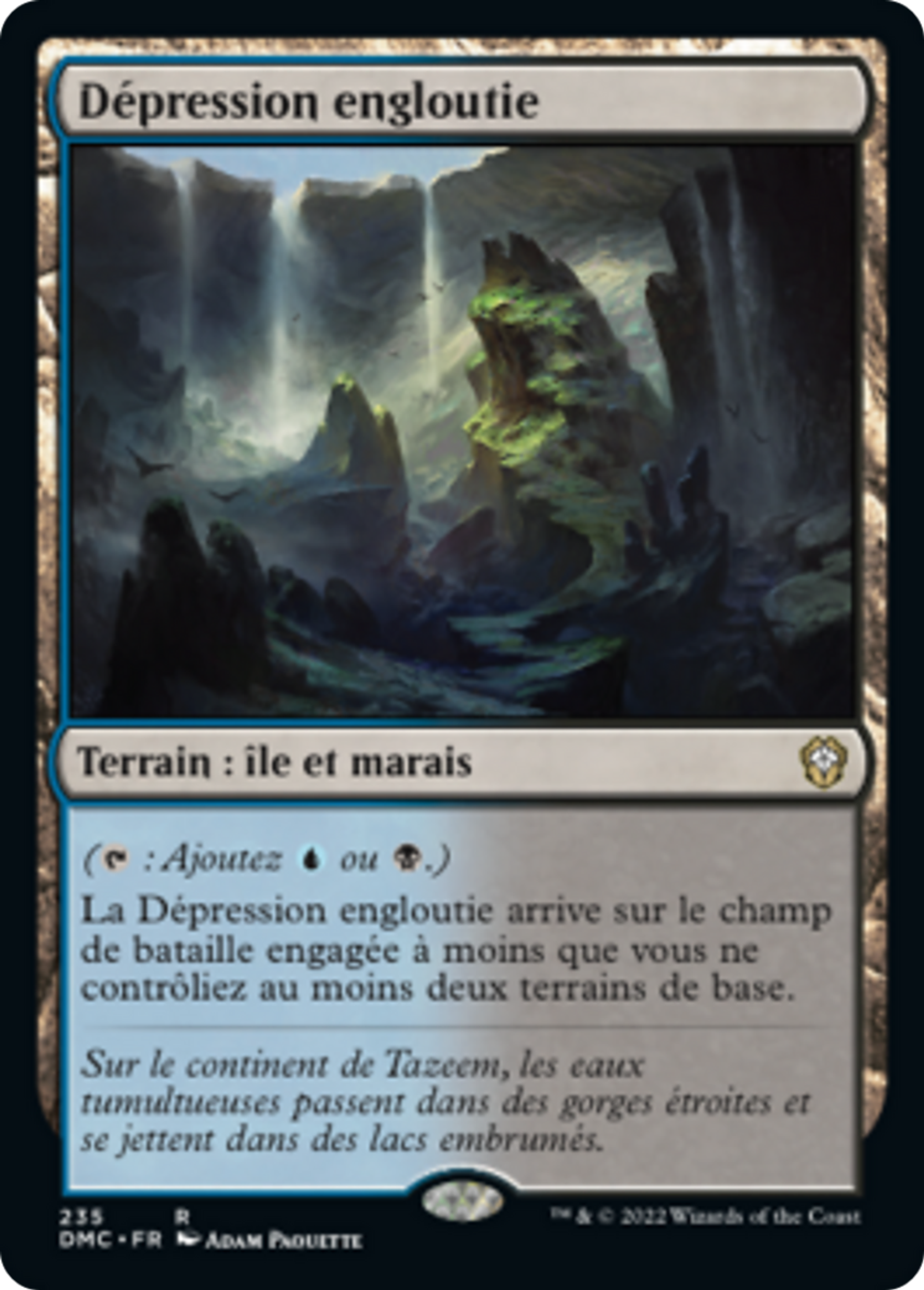 Dépression engloutie — Dominaria United Commander — Magic: The Gathering
