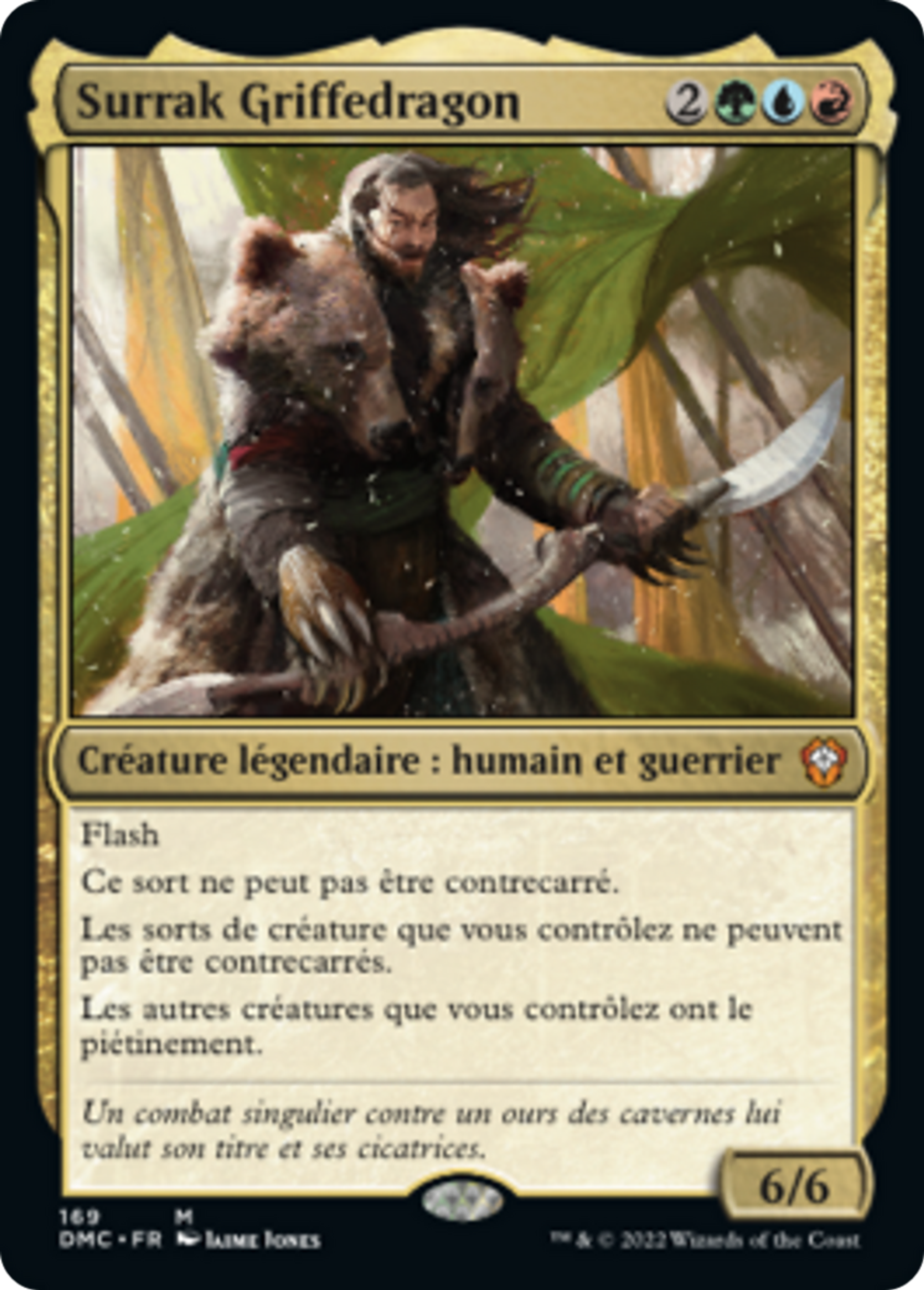 Surrak Griffedragon — Dominaria United Commander — Magic: The Gathering