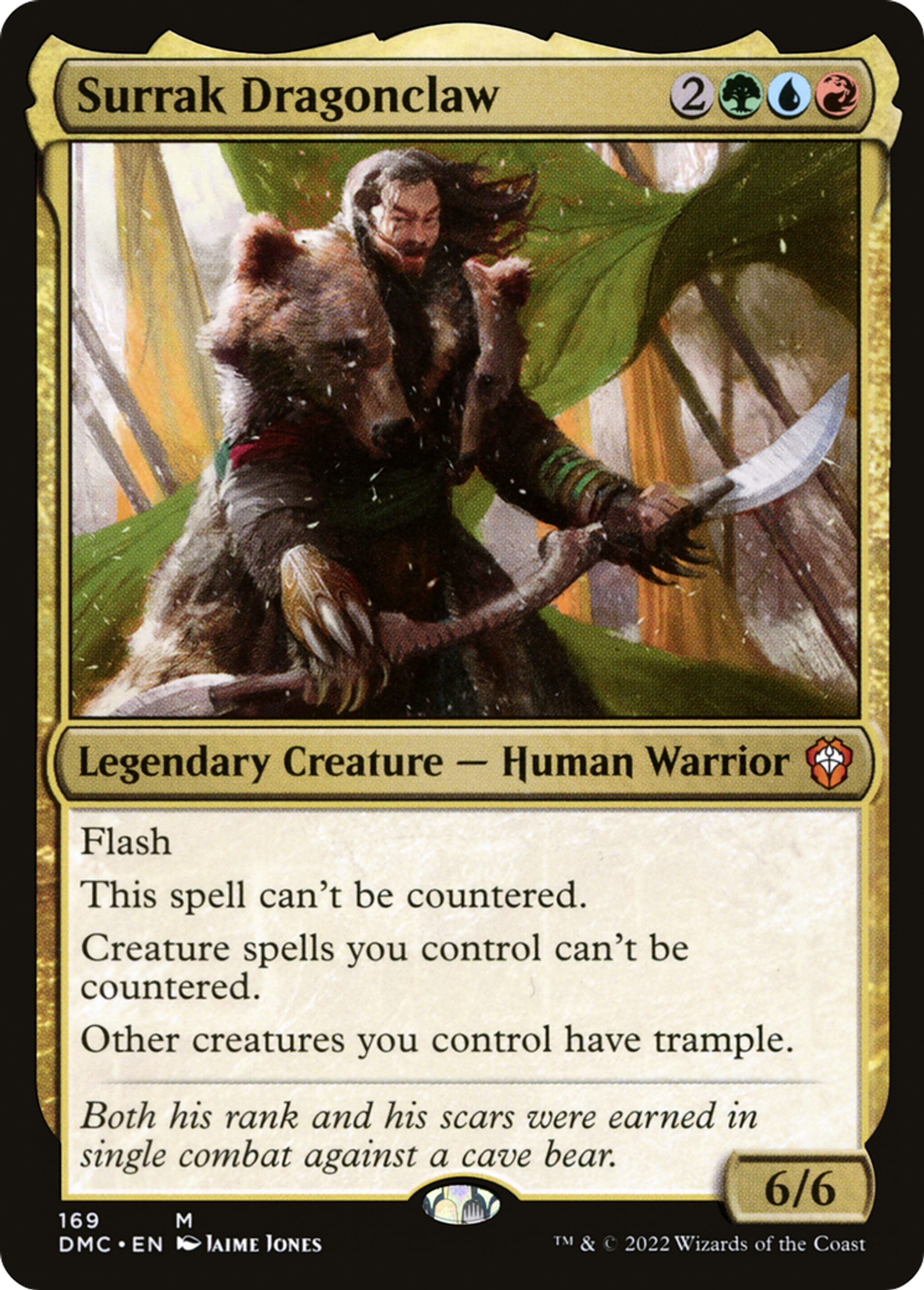 Surrak Dragonclaw — Dominaria United Commander — Magic: The Gathering