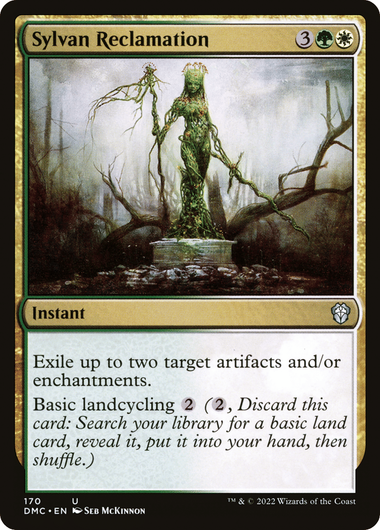 Sylvan Reclamation — Dominaria United Commander — Magic: The Gathering