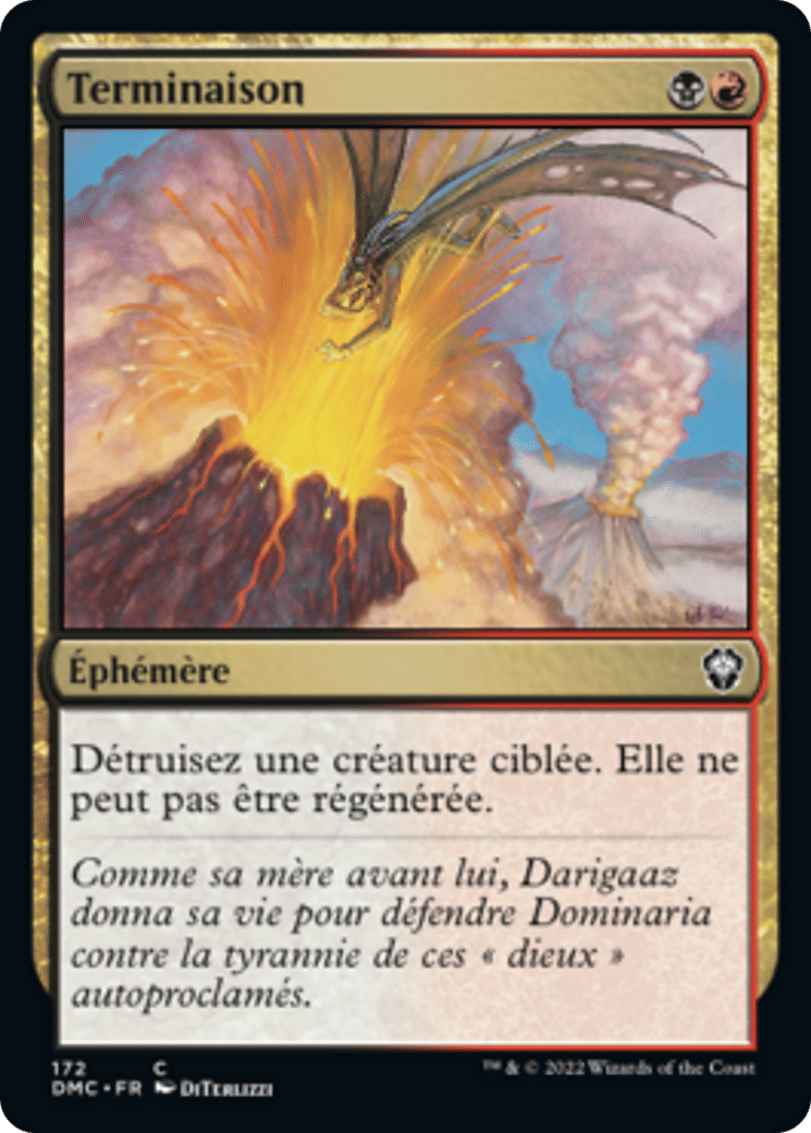 Terminaison — Dominaria United Commander — Magic: The Gathering