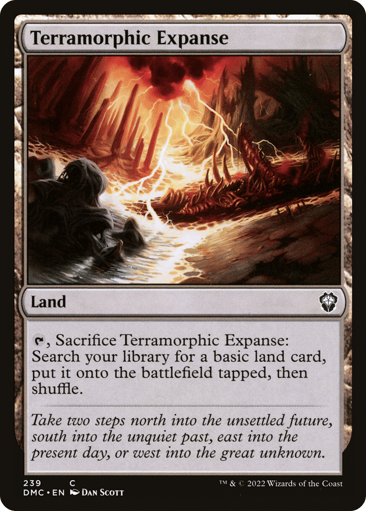 Terramorphic Expanse — Dominaria United Commander — Magic: The Gathering