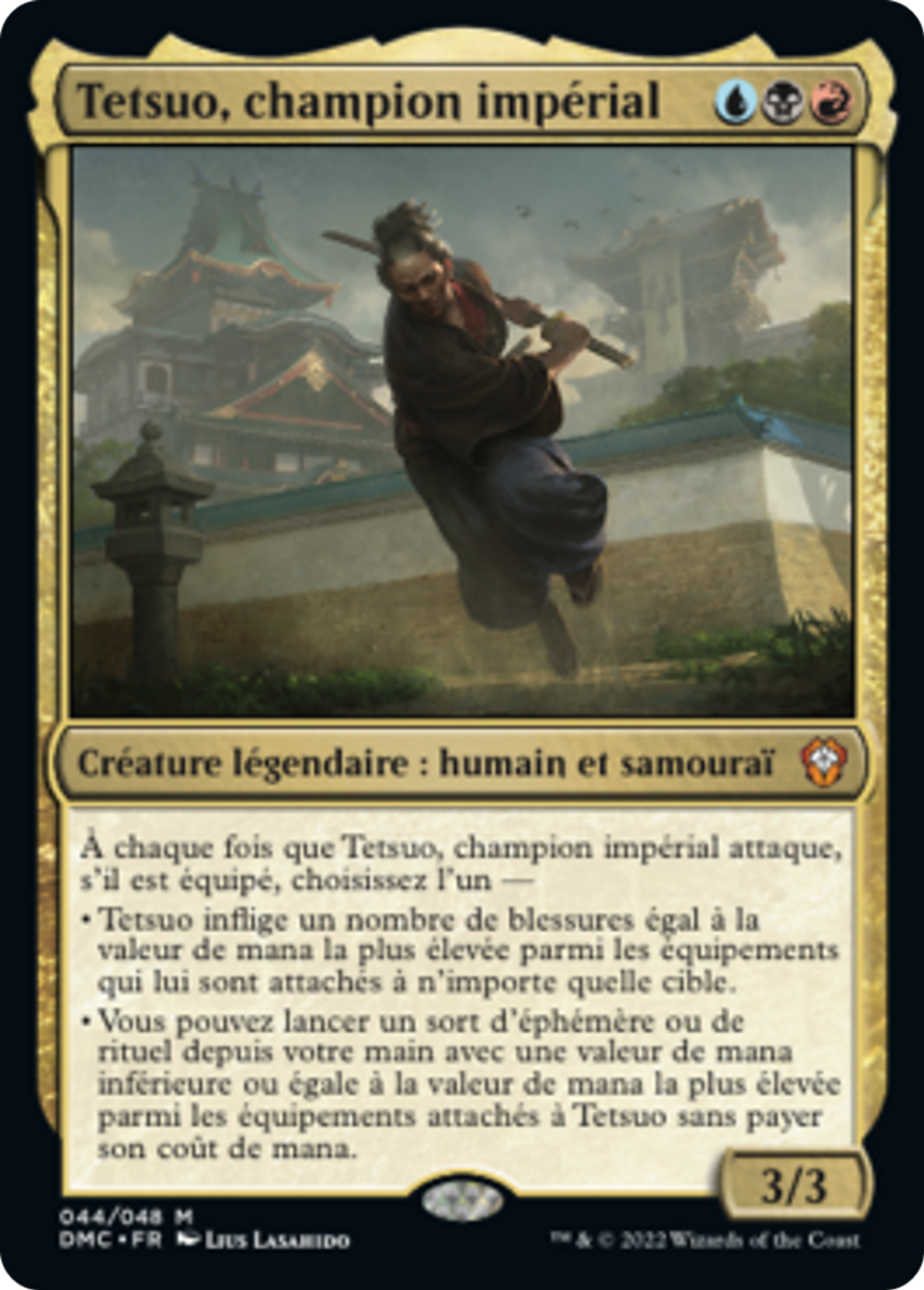 Tetsuo, champion impérial — Dominaria United Commander — Magic: The Gathering