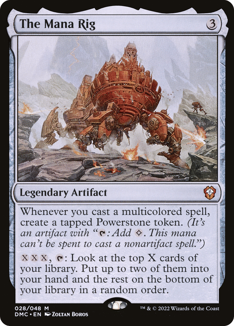 The Mana Rig — Dominaria United Commander — Magic: The Gathering