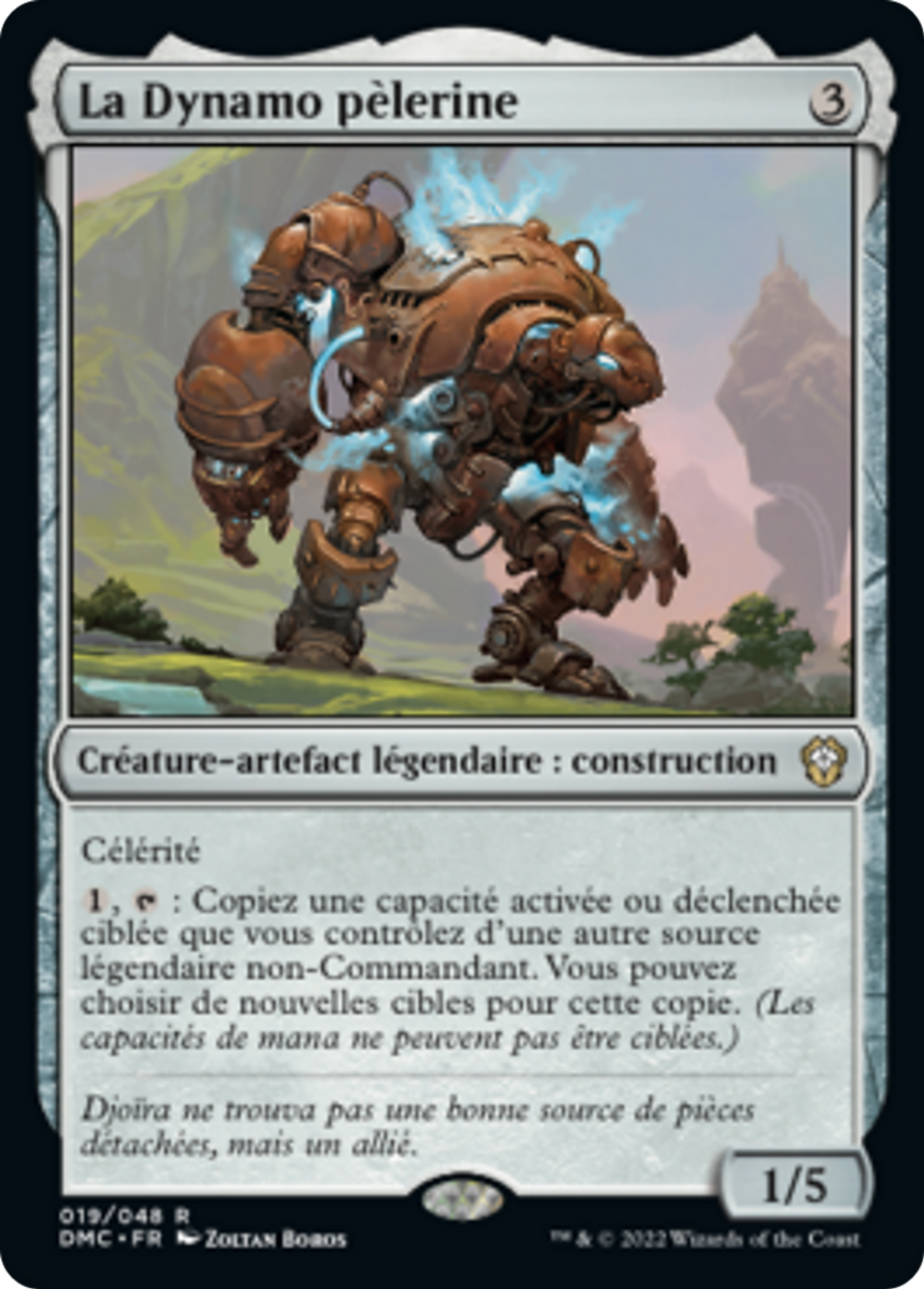 La Dynamo pèlerine — Dominaria United Commander — Magic: The Gathering
