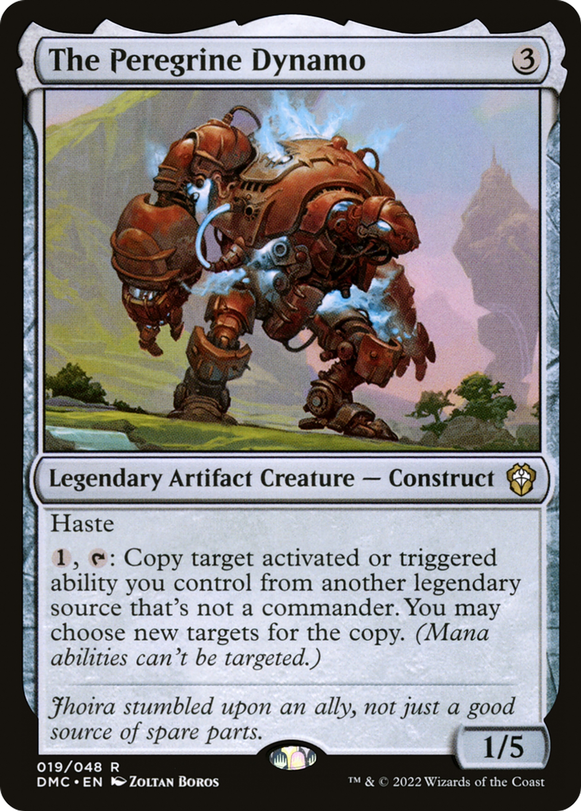 The Peregrine Dynamo — Dominaria United Commander — Magic: The Gathering