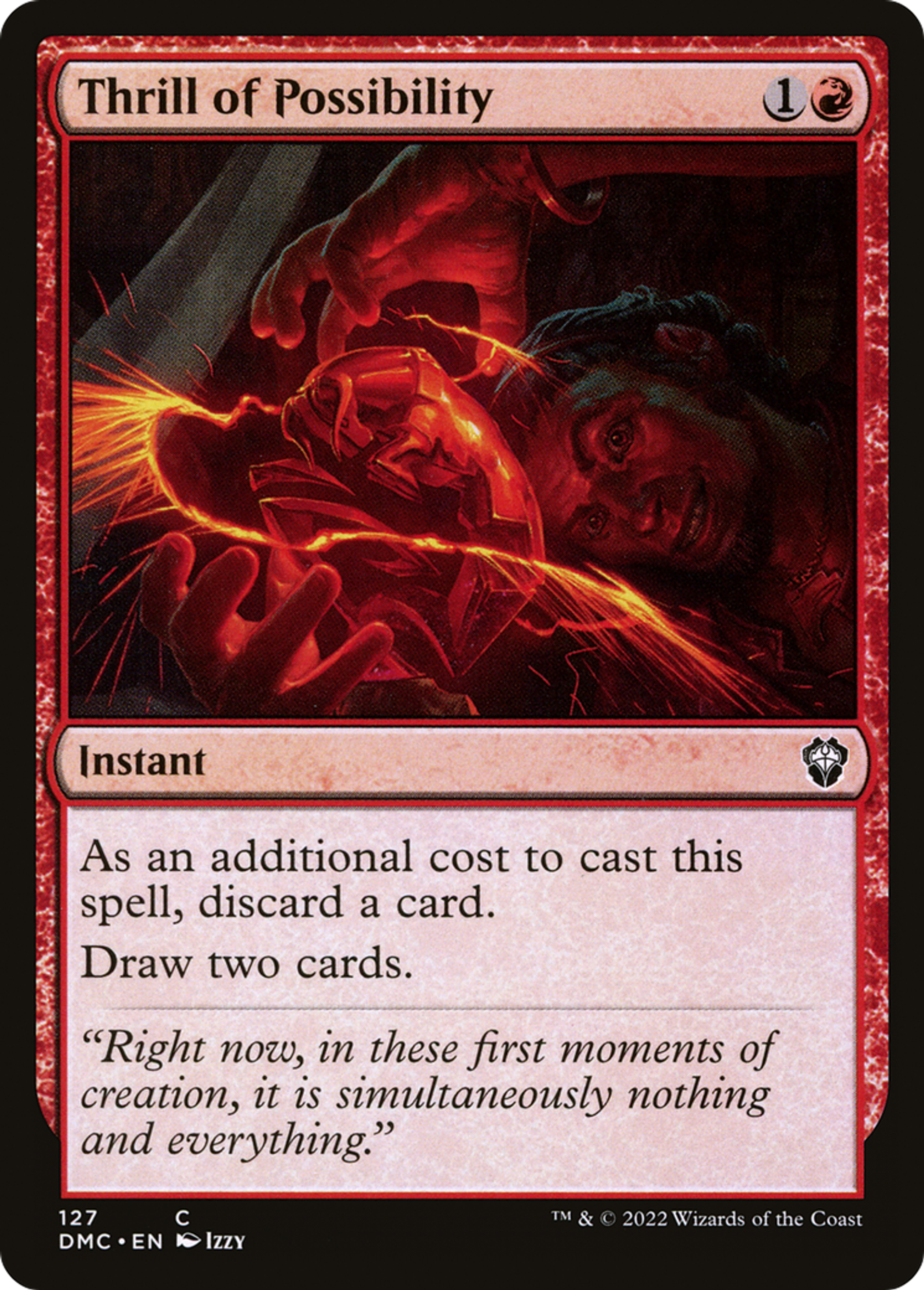 Thrill of Possibility — Dominaria United Commander — Magic: The Gathering