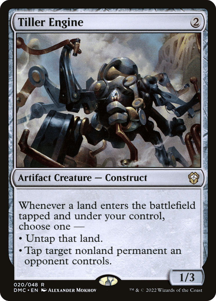 Tiller Engine — Dominaria United Commander — Magic: The Gathering