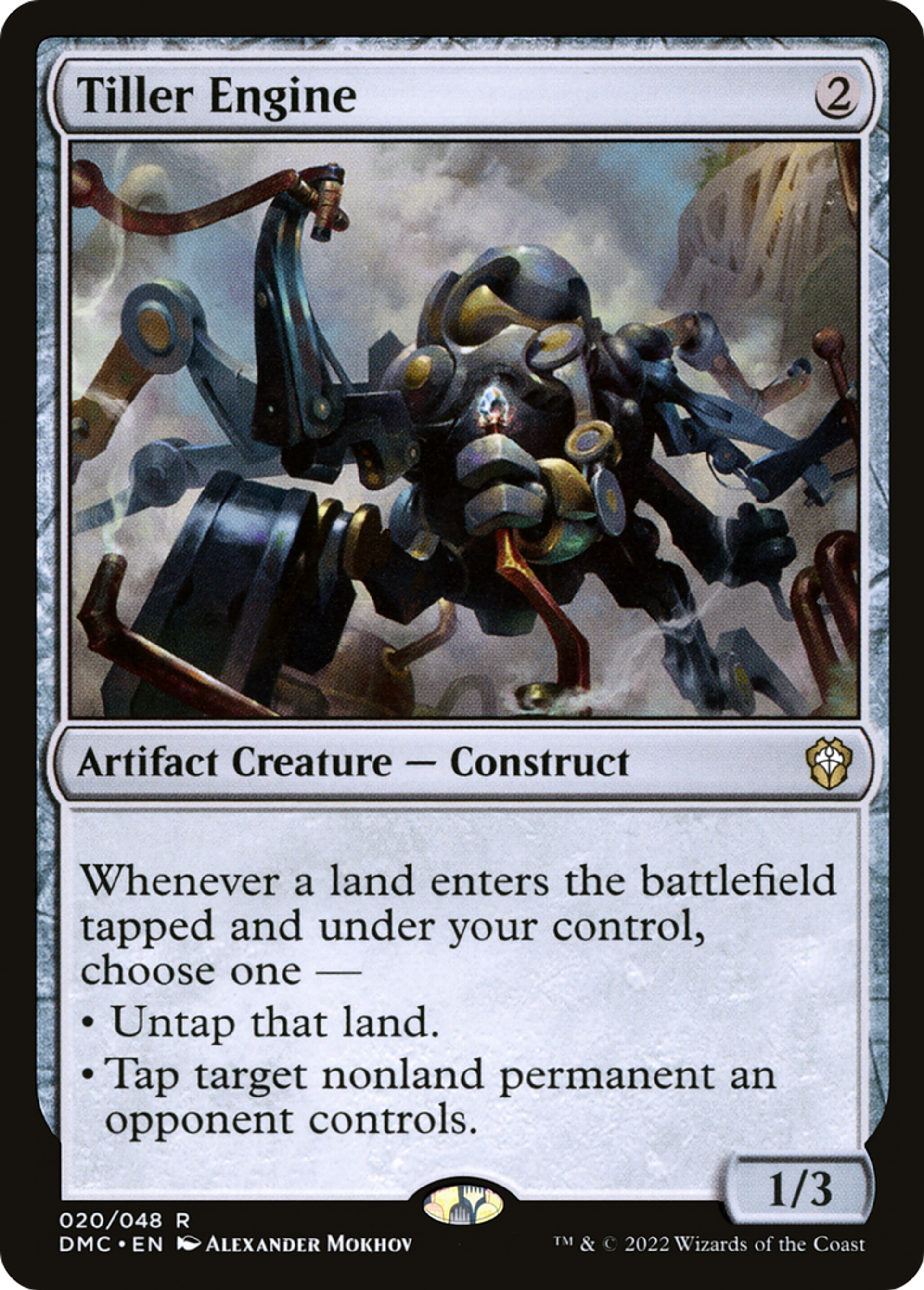 Tiller Engine — Dominaria United Commander — Magic: The Gathering