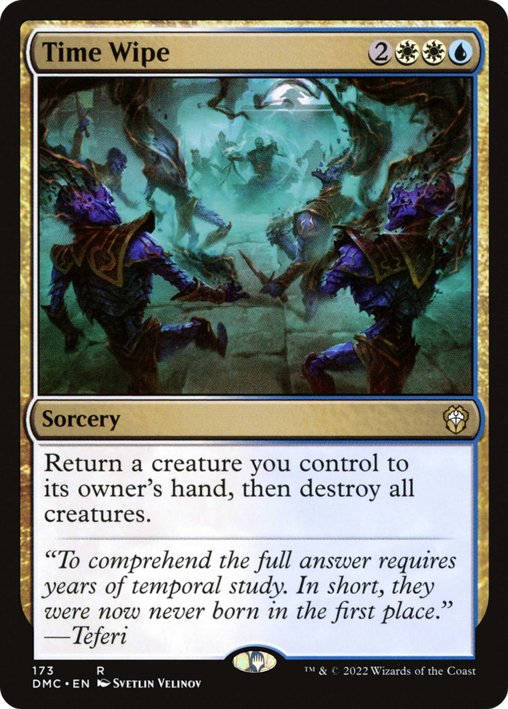 Time Wipe — Dominaria United Commander — Magic: The Gathering