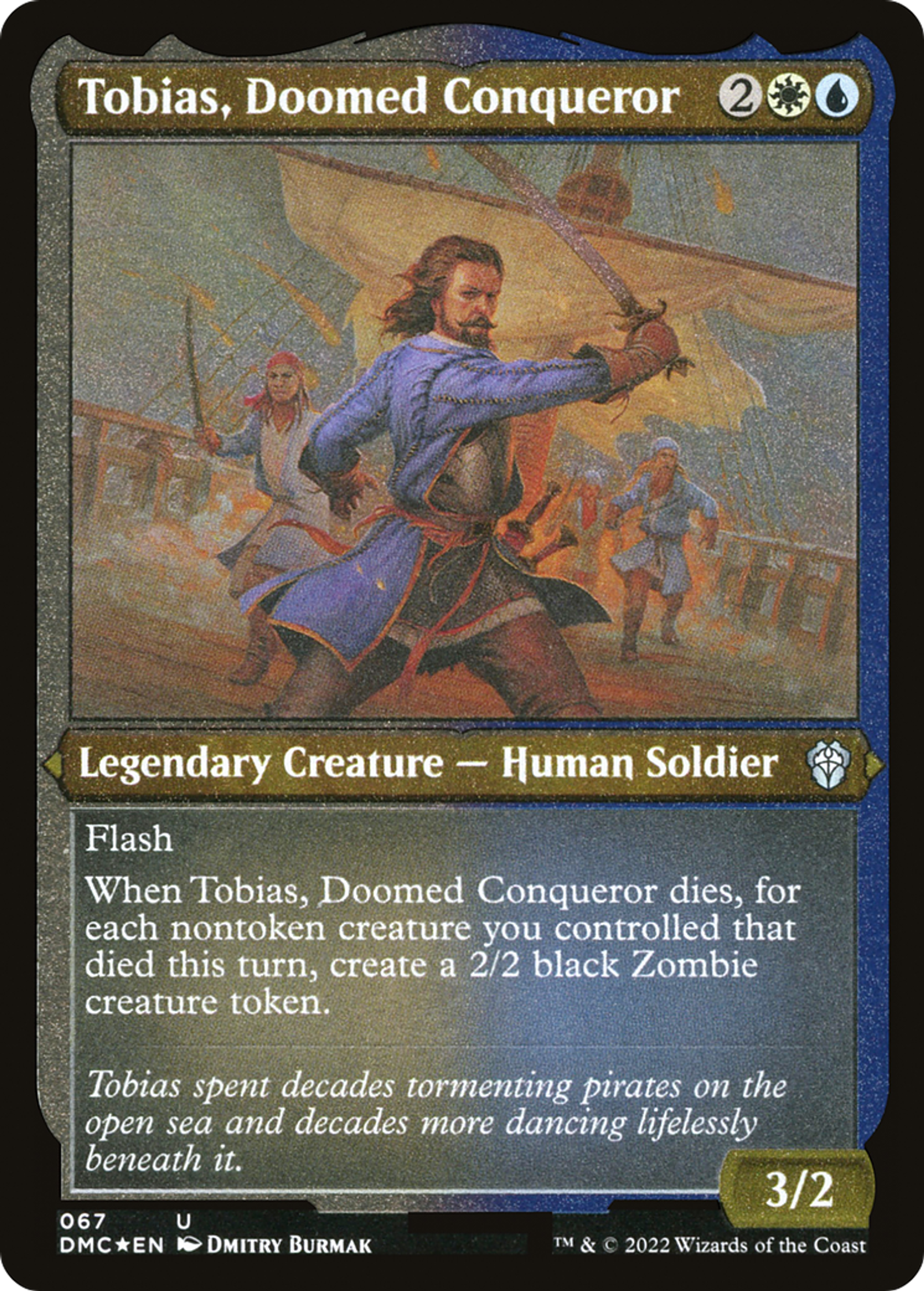 Tobias, Doomed Conqueror — Dominaria United Commander — Magic: The Gathering