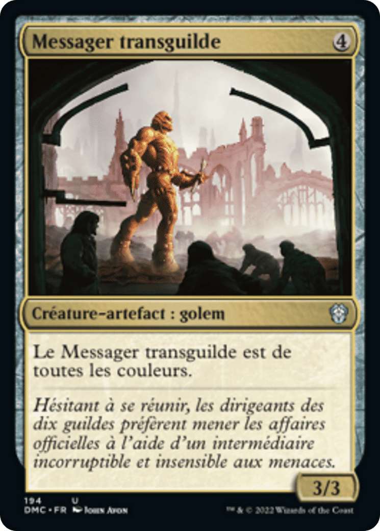 Messager transguilde — Dominaria United Commander — Magic: The Gathering