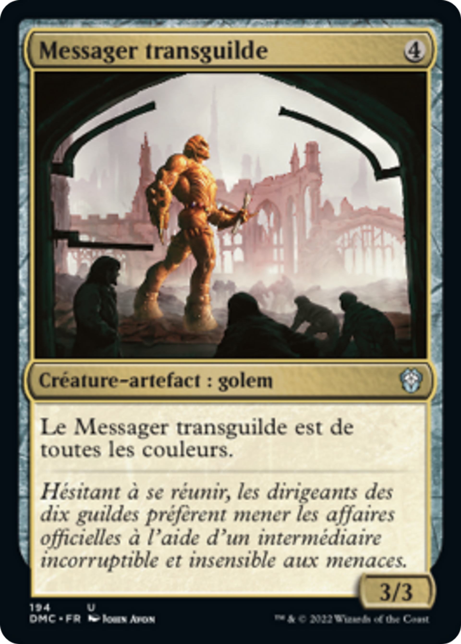 Messager transguilde — Dominaria United Commander — Magic: The Gathering