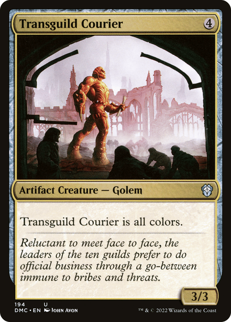 Transguild Courier — Dominaria United Commander — Magic: The Gathering