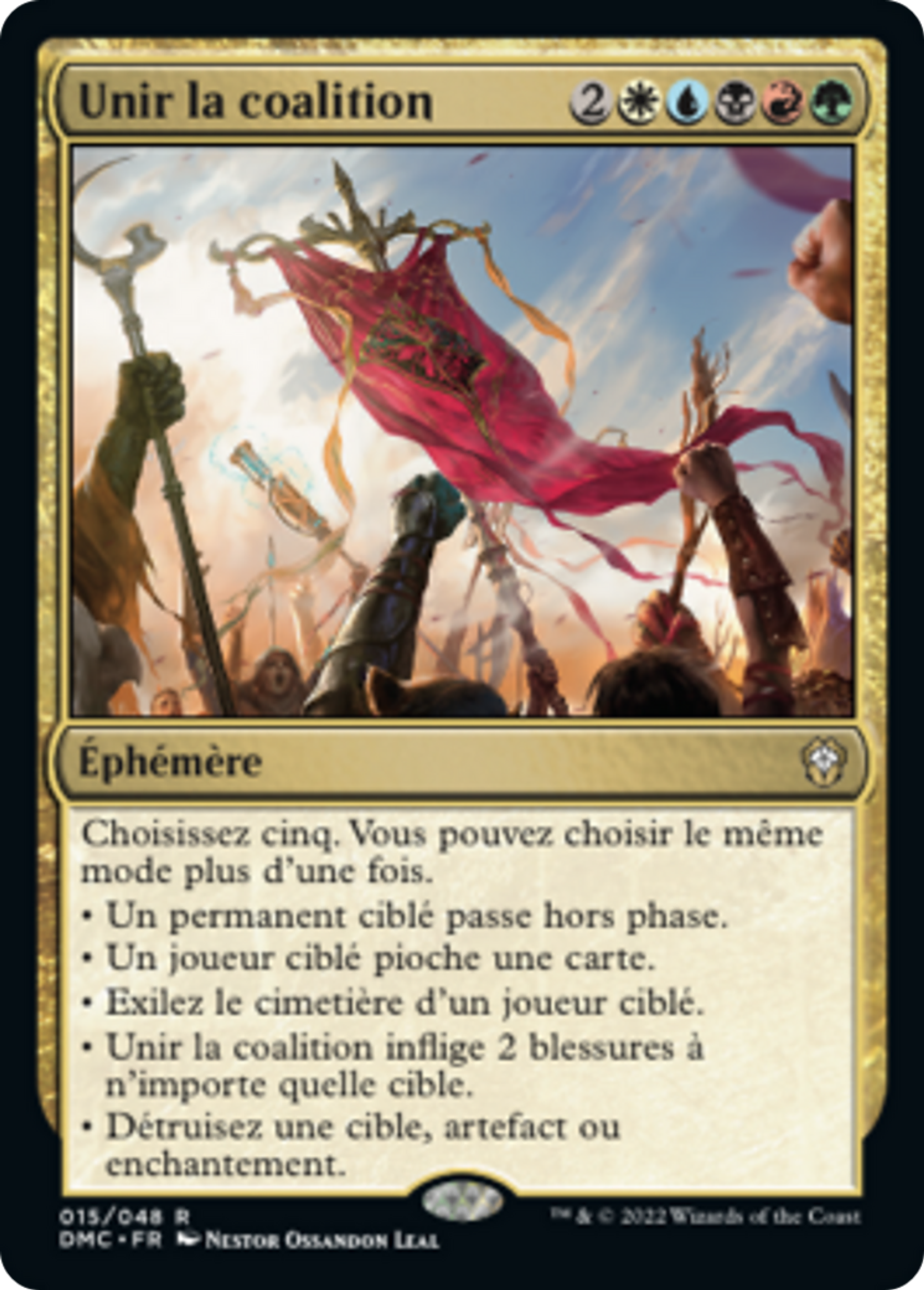 Unir la coalition — Dominaria United Commander — Magic: The Gathering